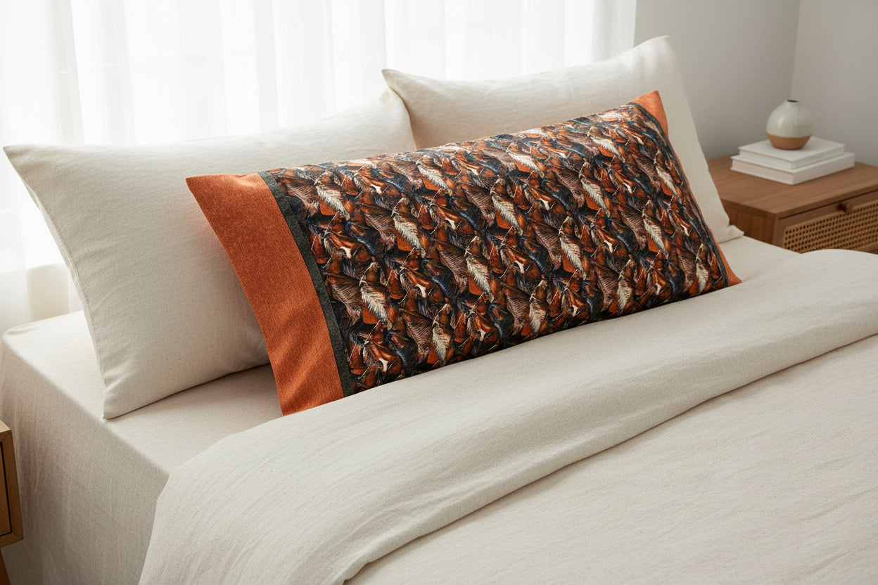 Bay/Sorrel Horse Pillow Cases
