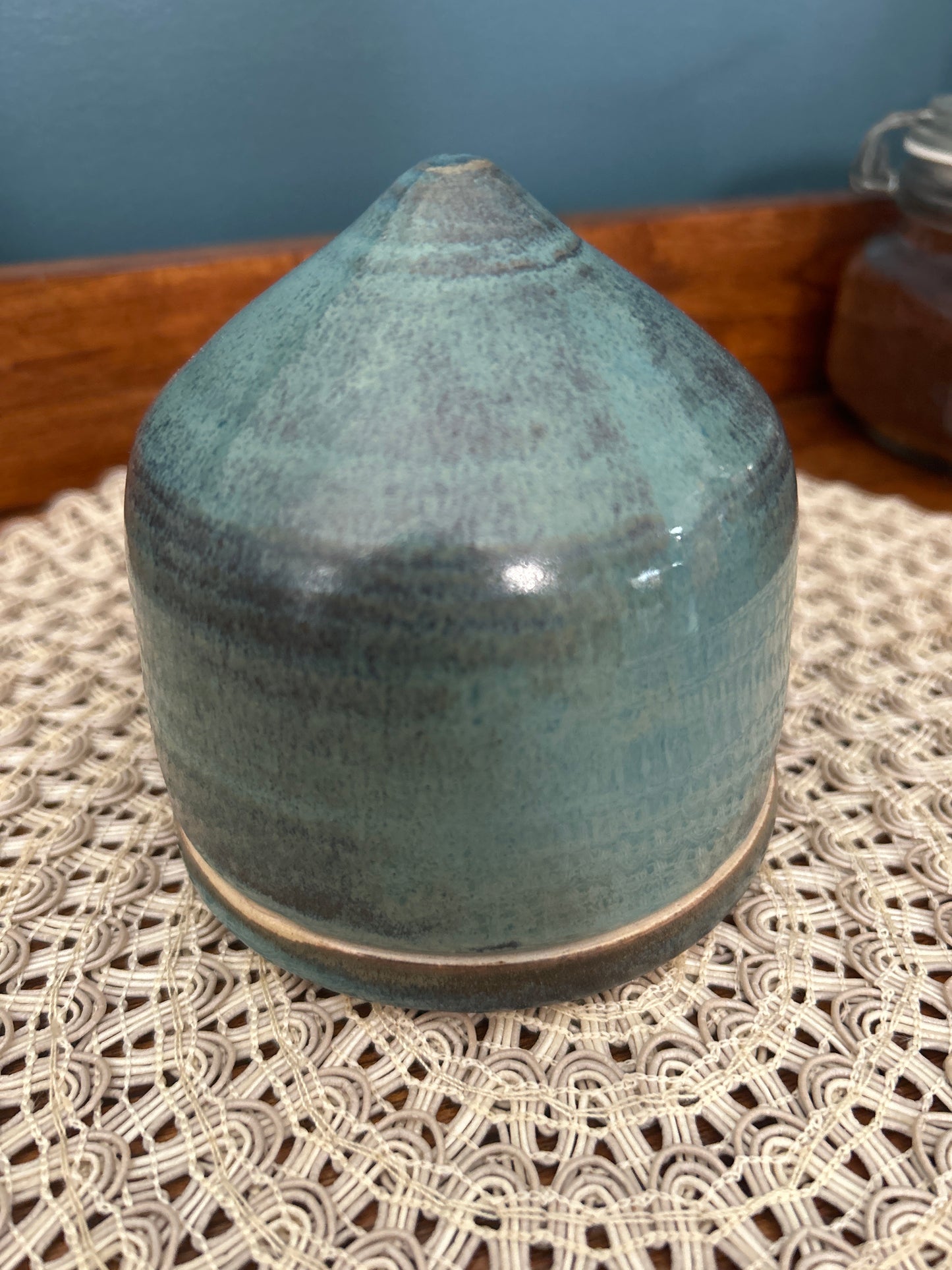Blue Acorn style Butter Keeper