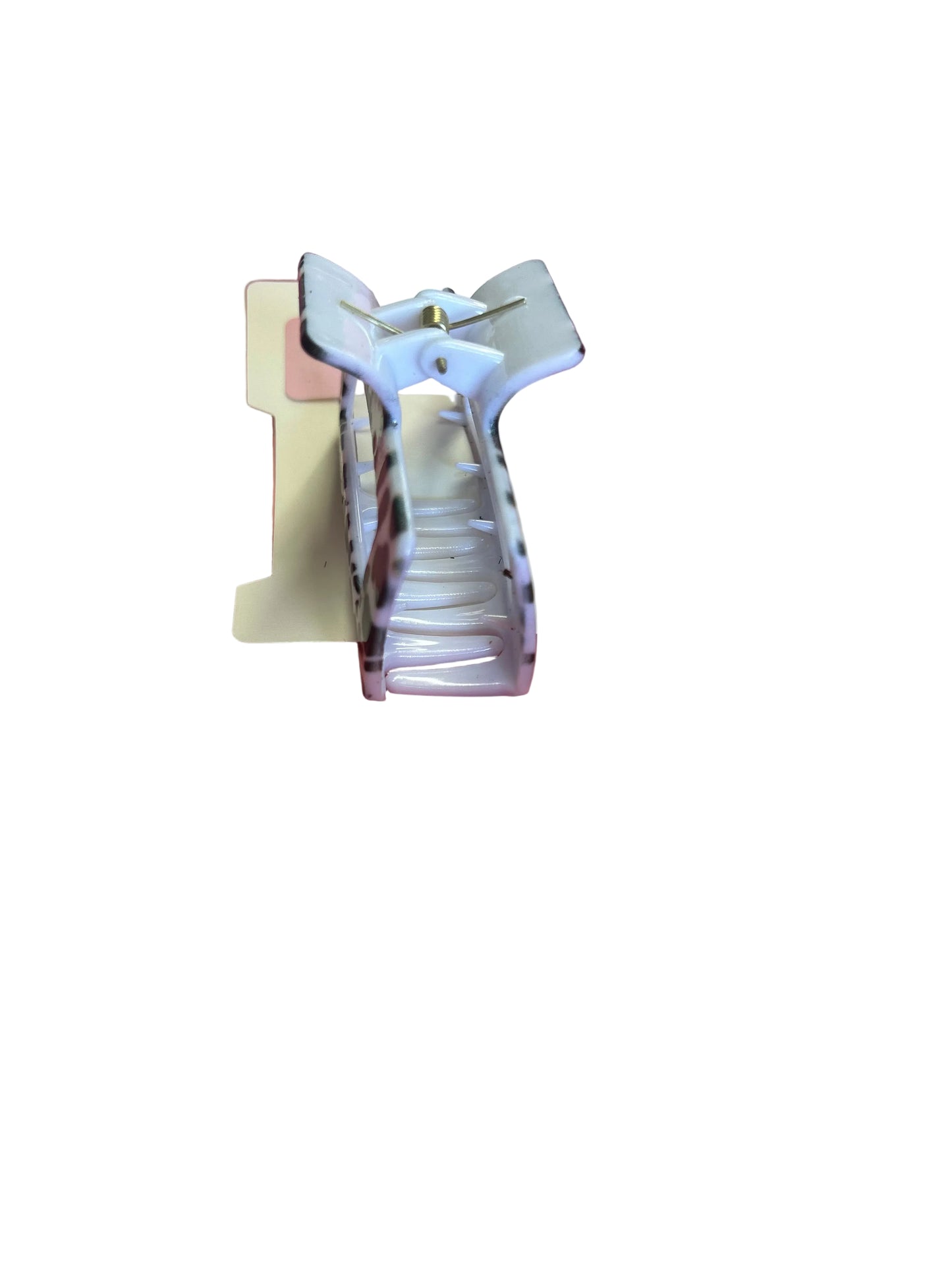 Cow Print Claw Clip