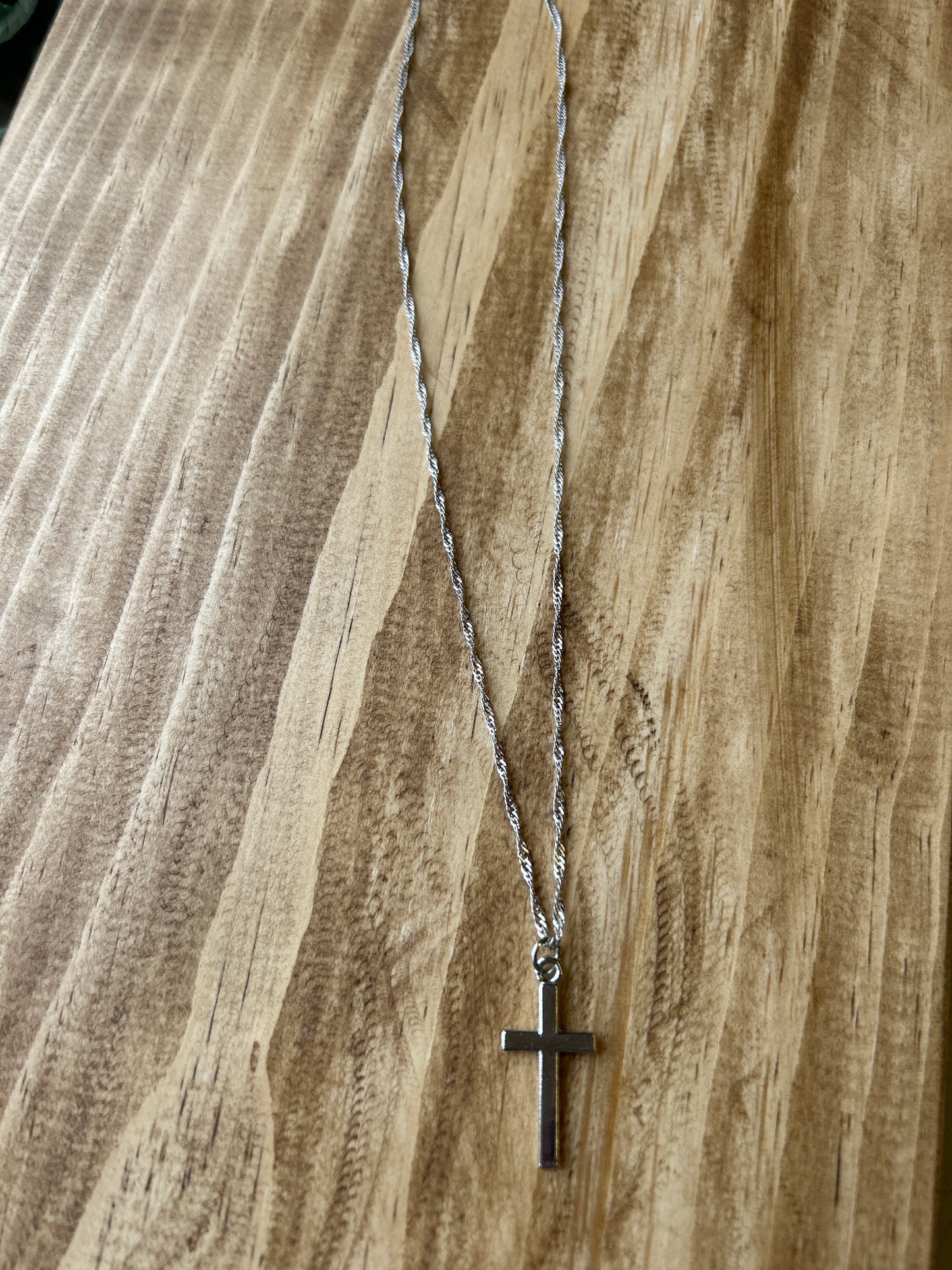 Silver Cross Necklaces