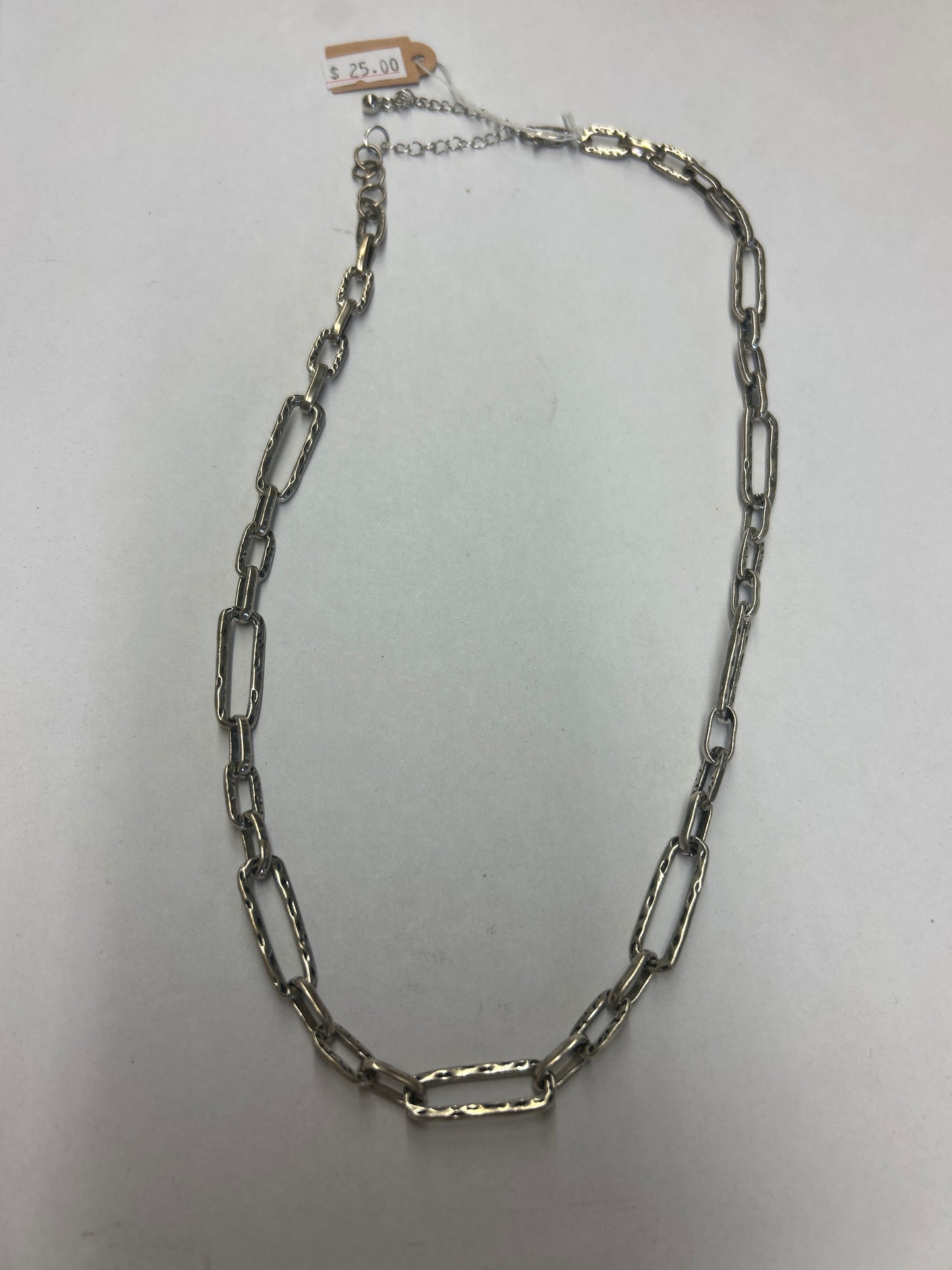 Big Silver Link Chain