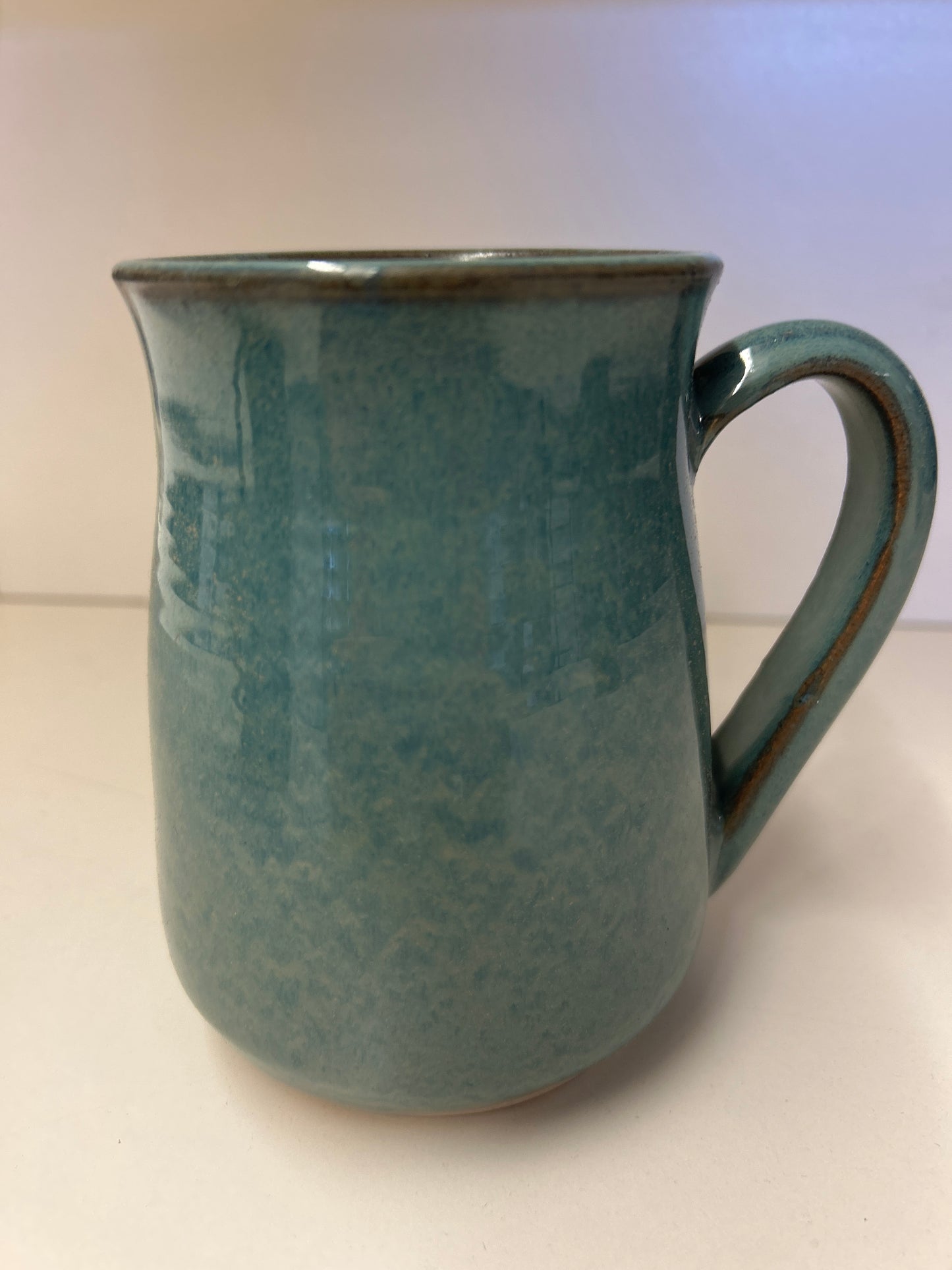 Blue Pottery Mug 1 -16 oz