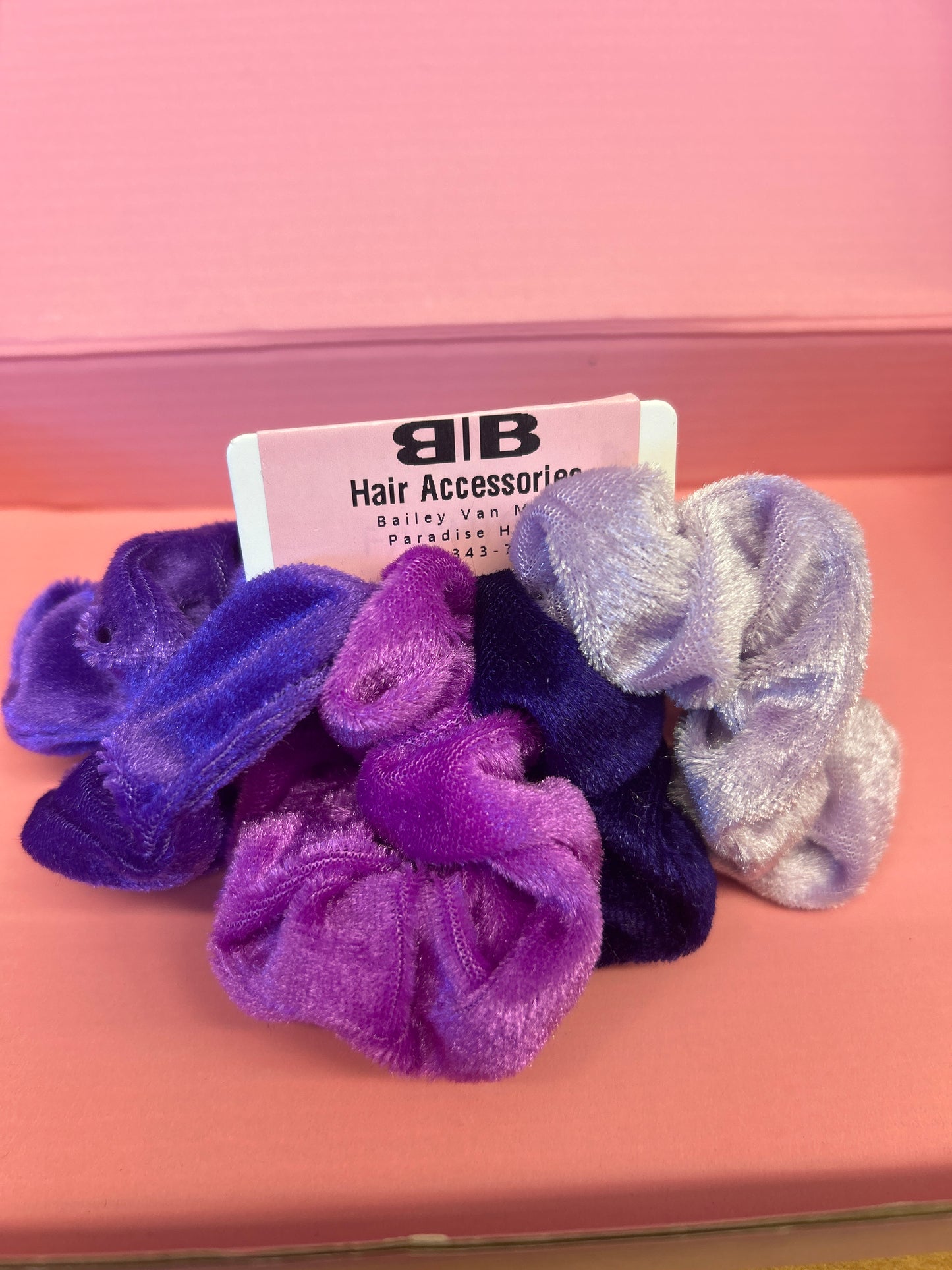 Scrunchies 4 Packs- pick your colour set