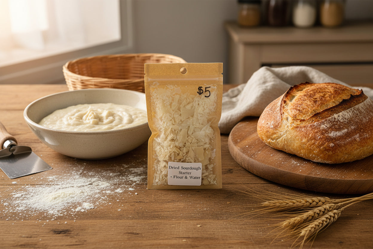 Dried Sourdough Starter