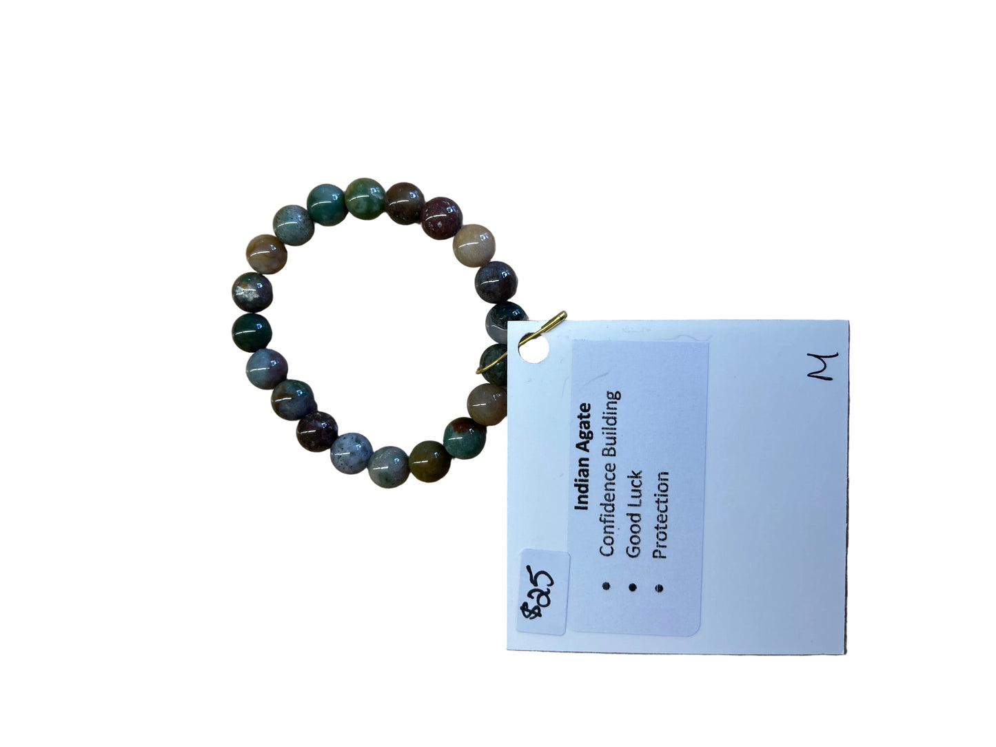 Indian Agate Bracelet (M)