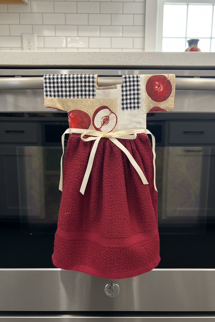Apple Oven Dish Towel