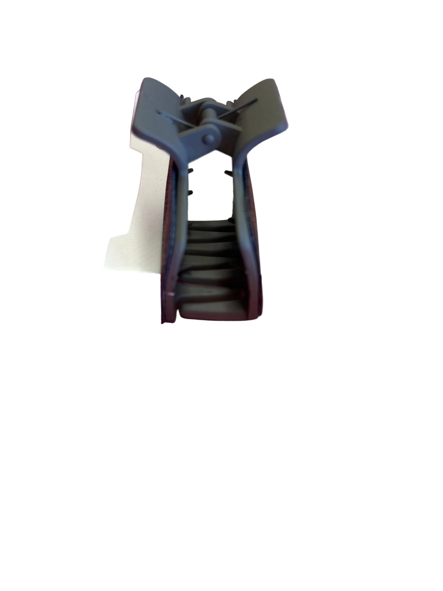 Black/teal medium clip