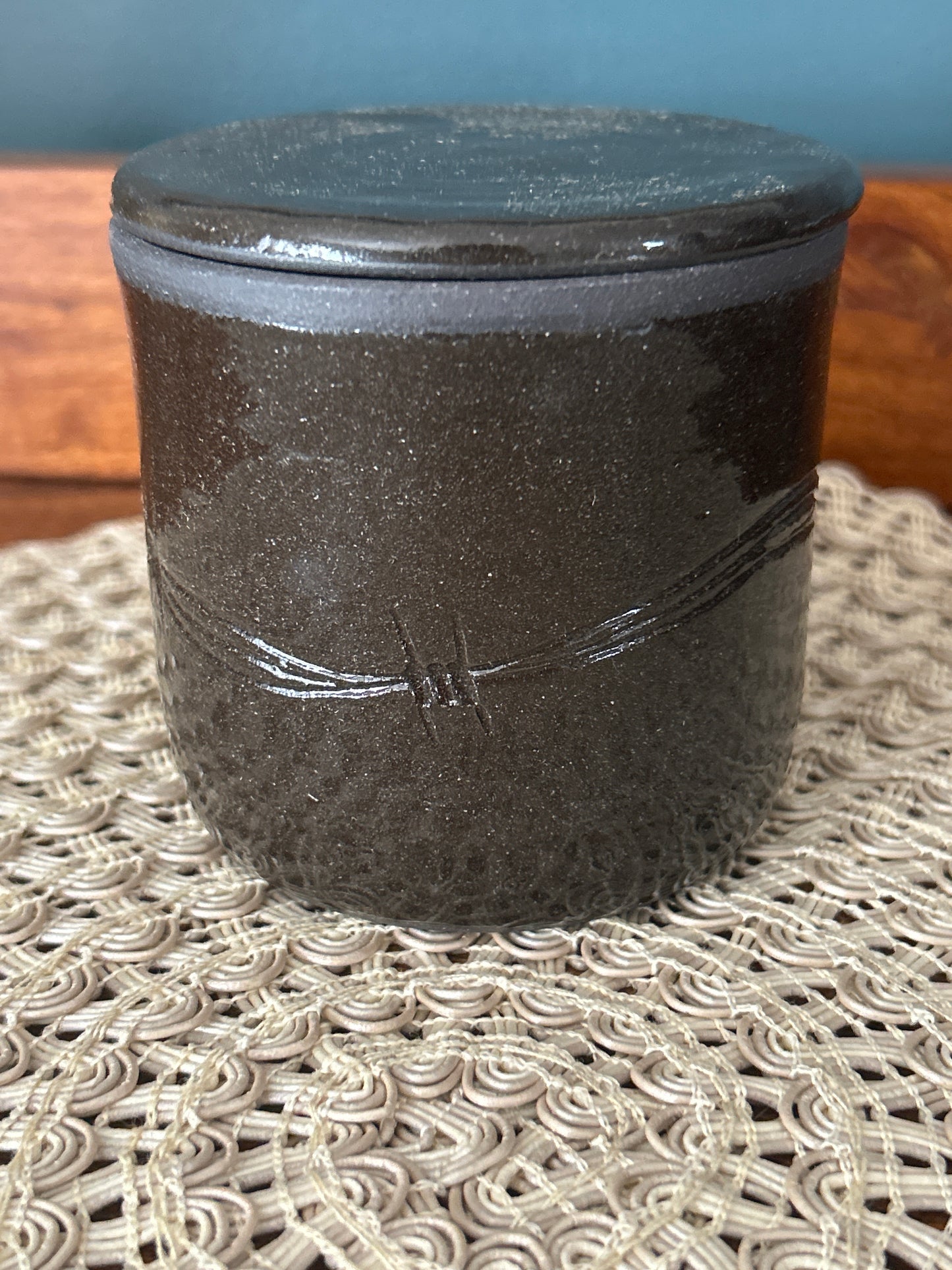 Barbed Wire 2 Butter Keeper