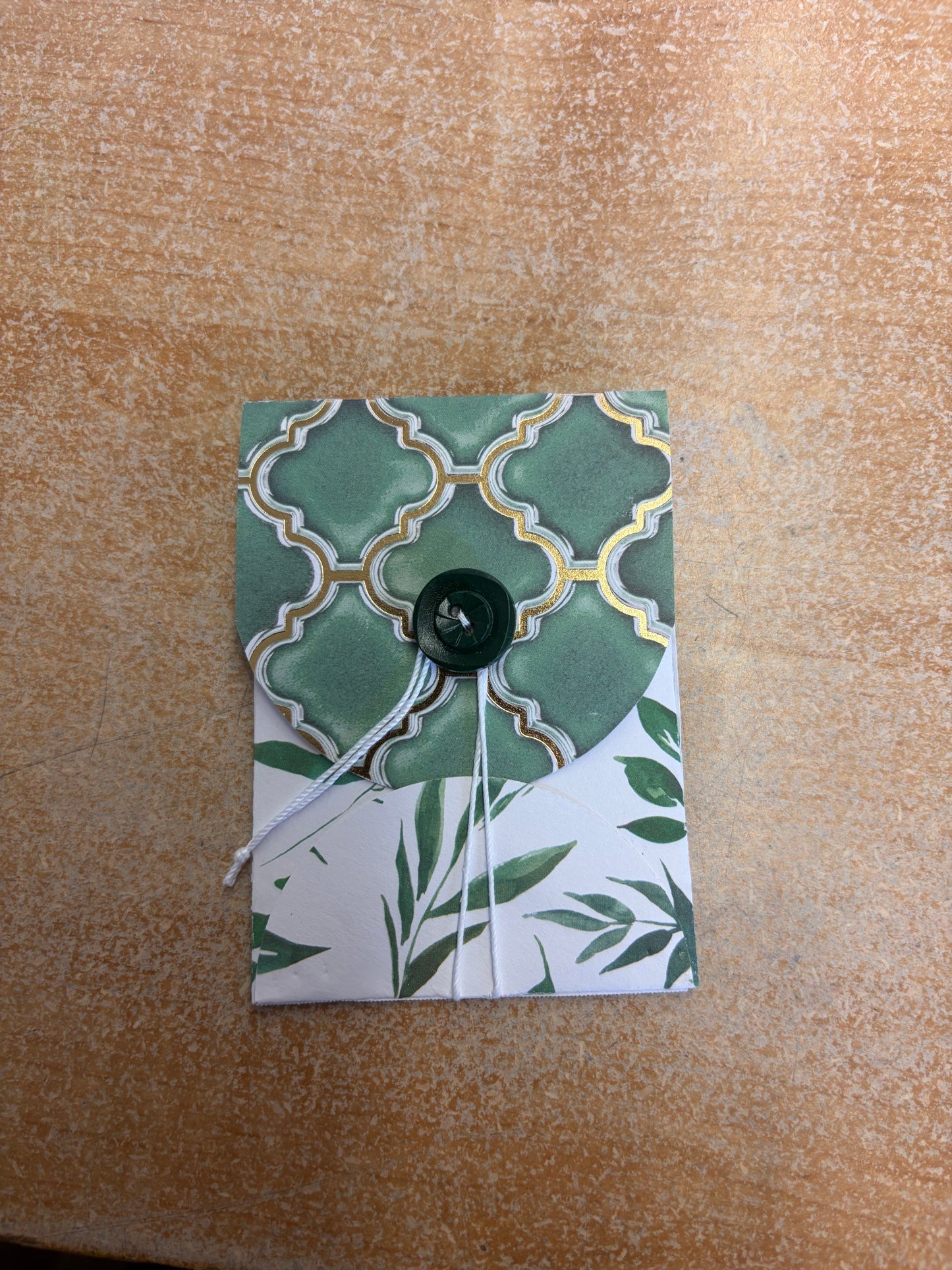 Gift Card Holder - Green