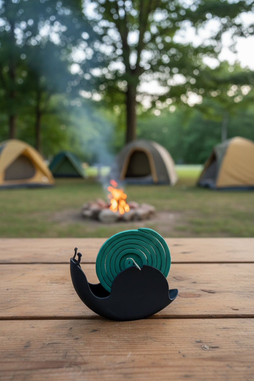 3D Printed Mosquito Coil Snails