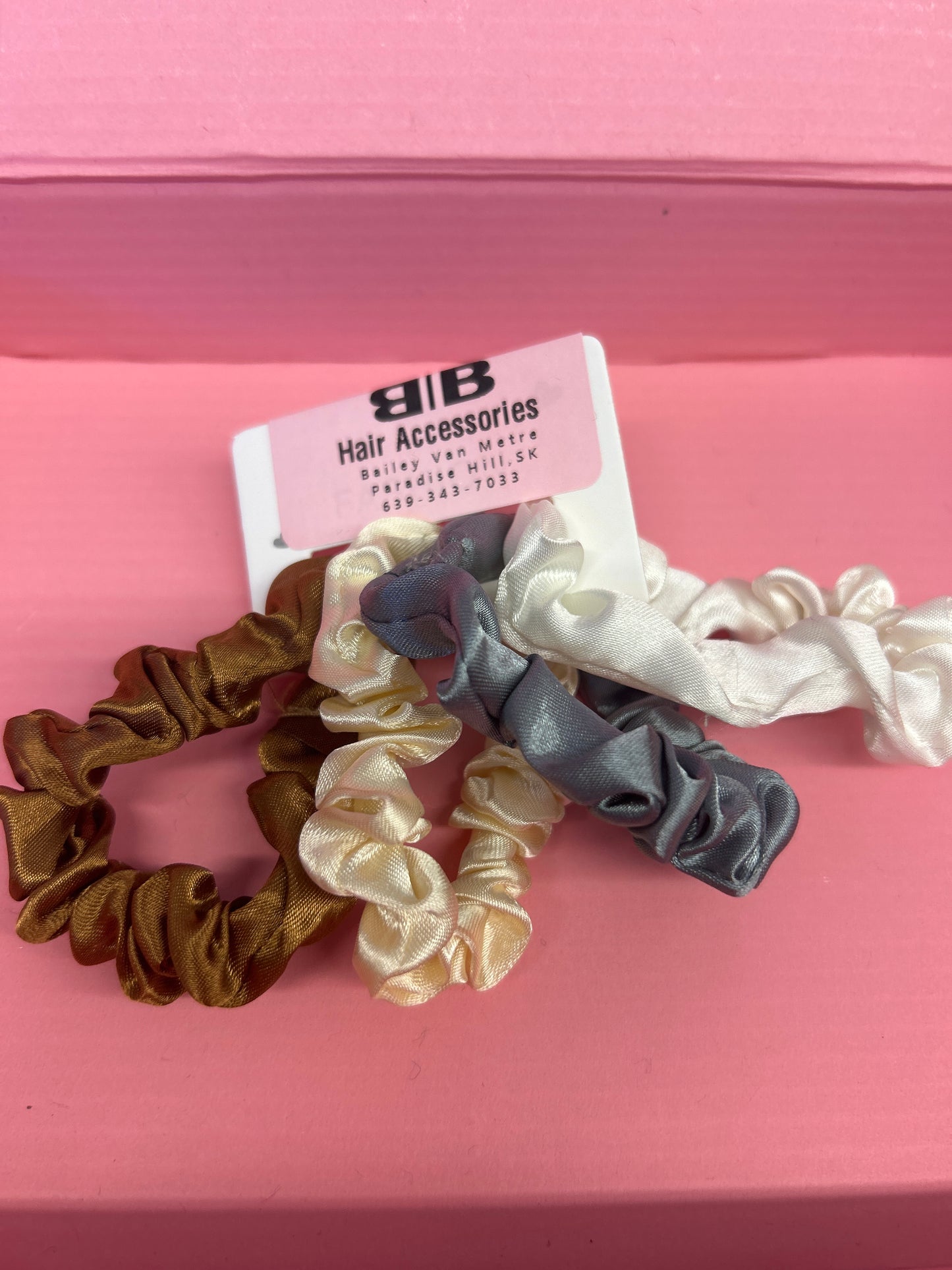 Silk Scrunchies - Pick your Colours
