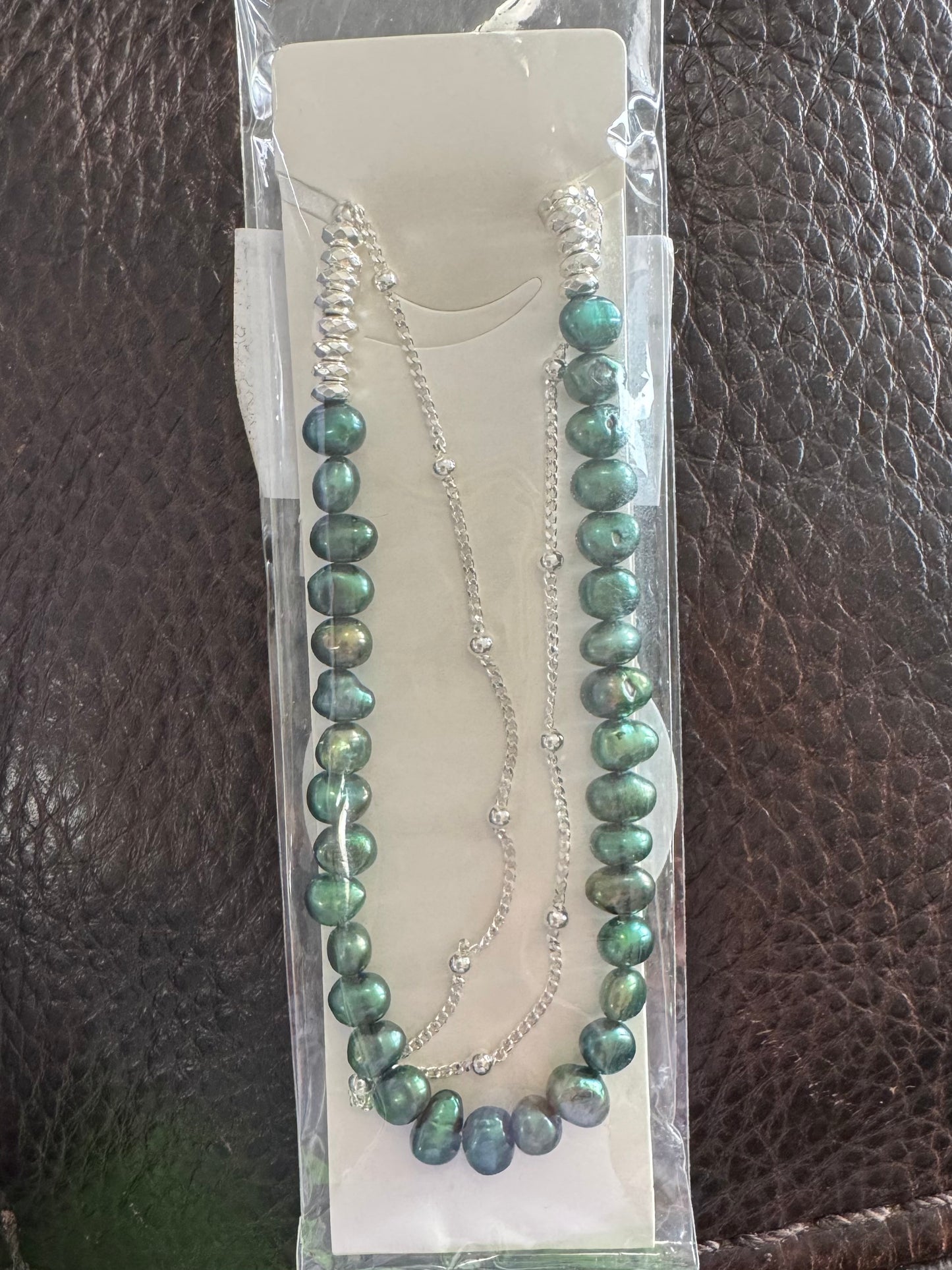 Sterling Silver & Freshwater Pearl Anklet