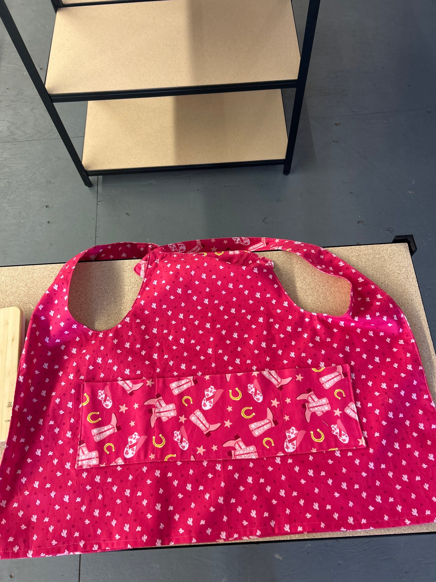 Cowgirl Boots Reversible Apron