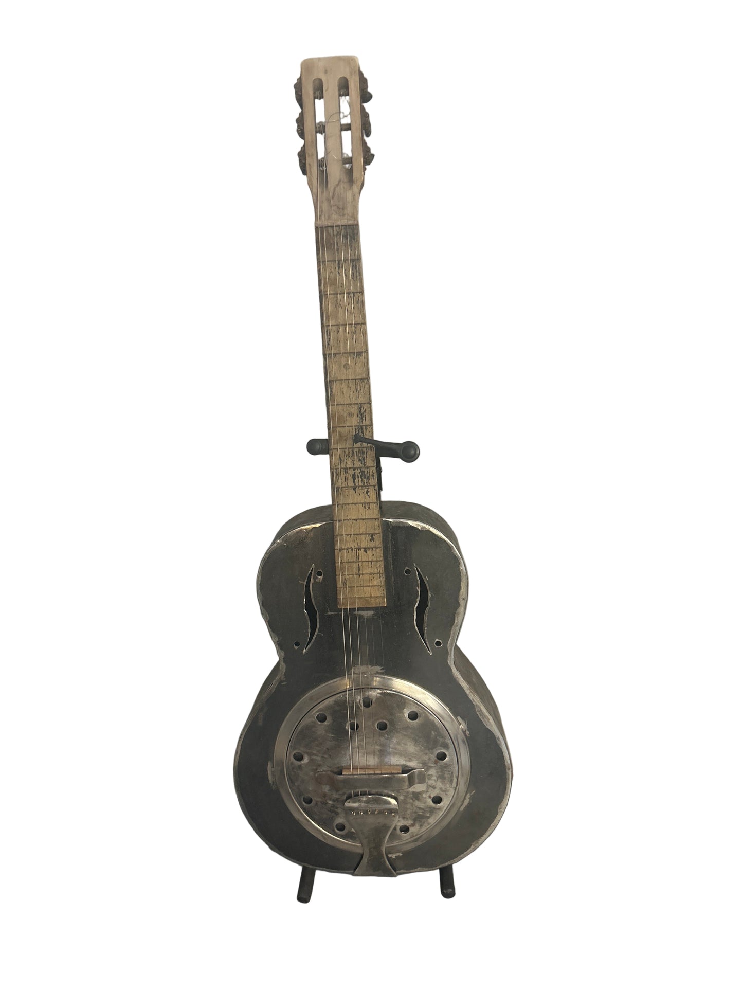 Metal handmade gutair