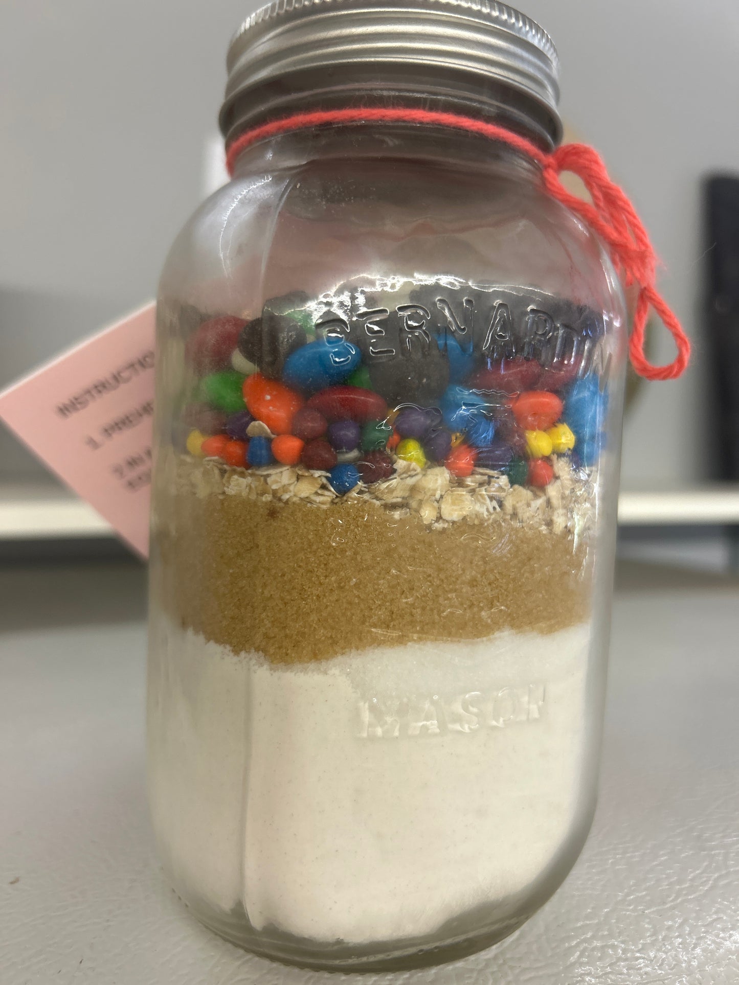 Monster Cookies in a Jar