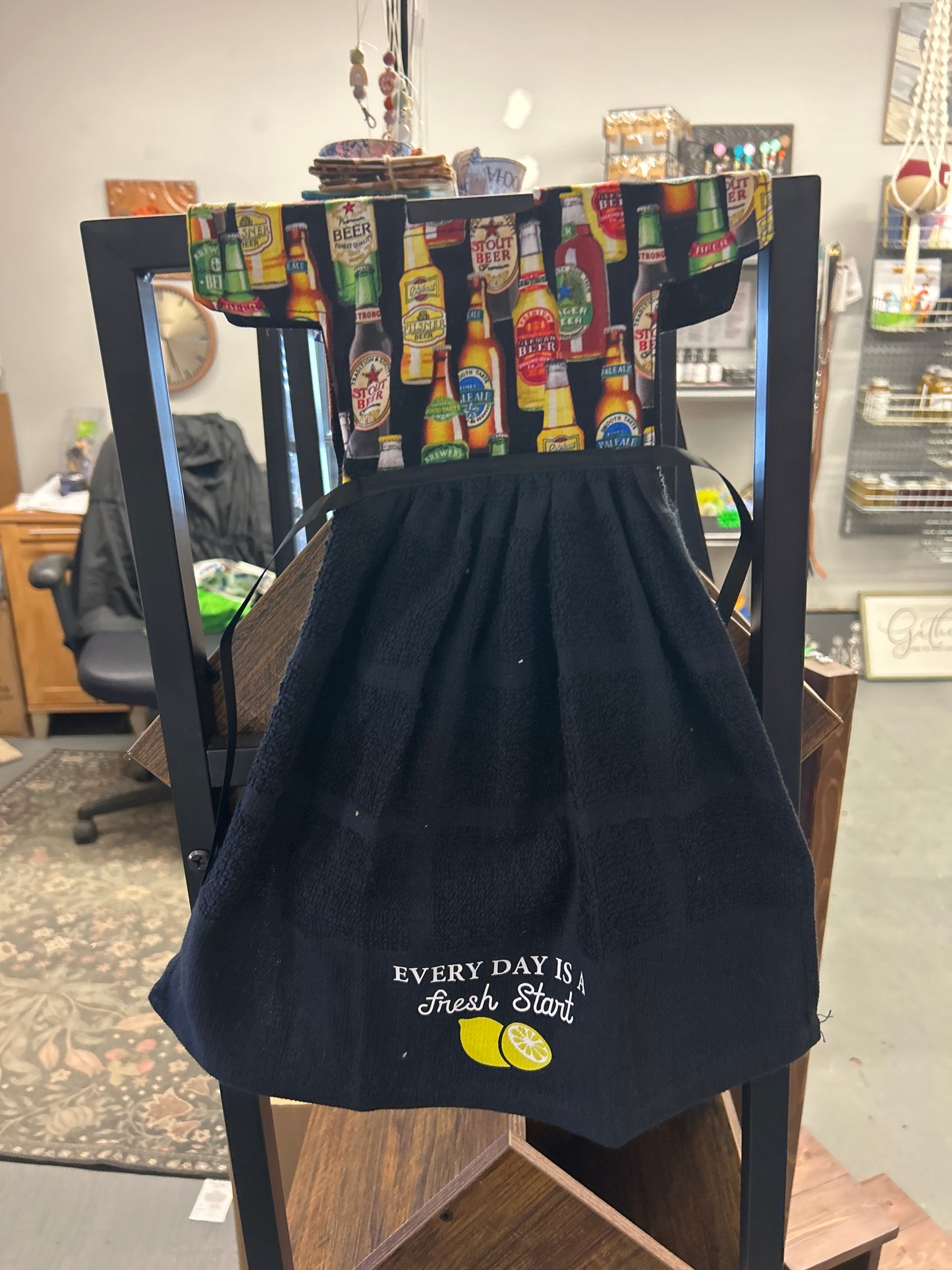 Every day is a fresh start oven towels