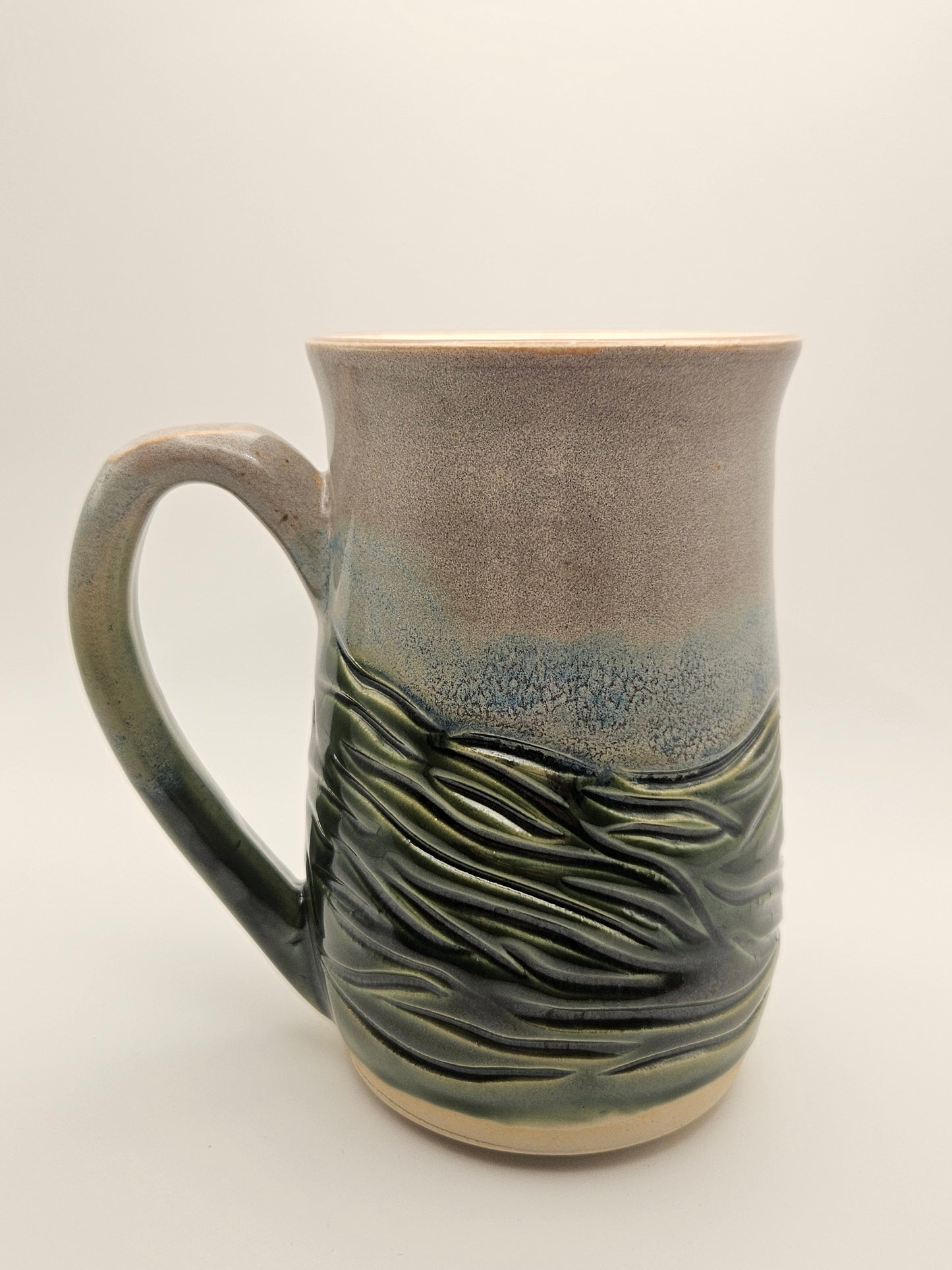 Green Mountain Carved Mug 2