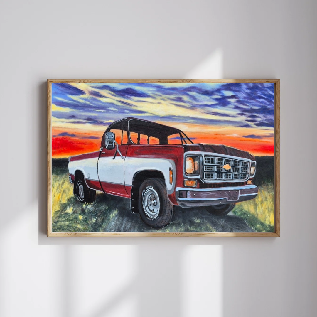 PRINTS - Grandpas Chevy