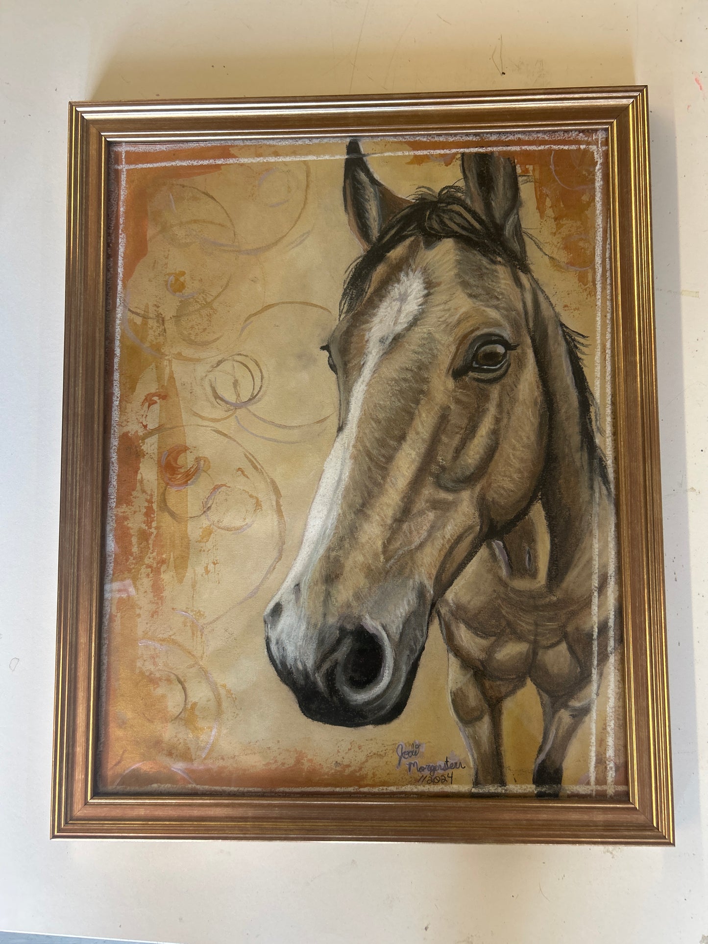 Horse in Gold