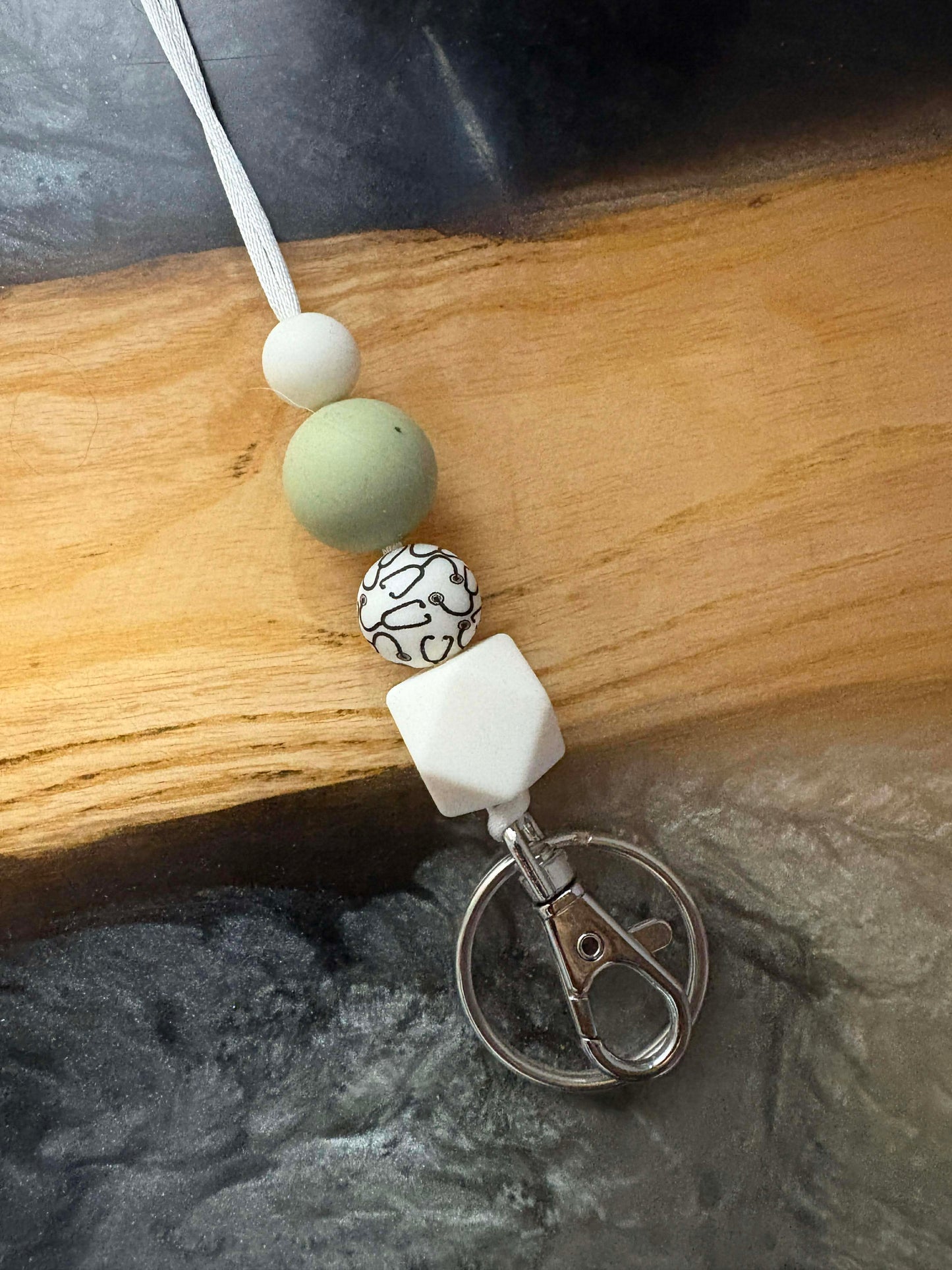 Silicone Bead Lanyards