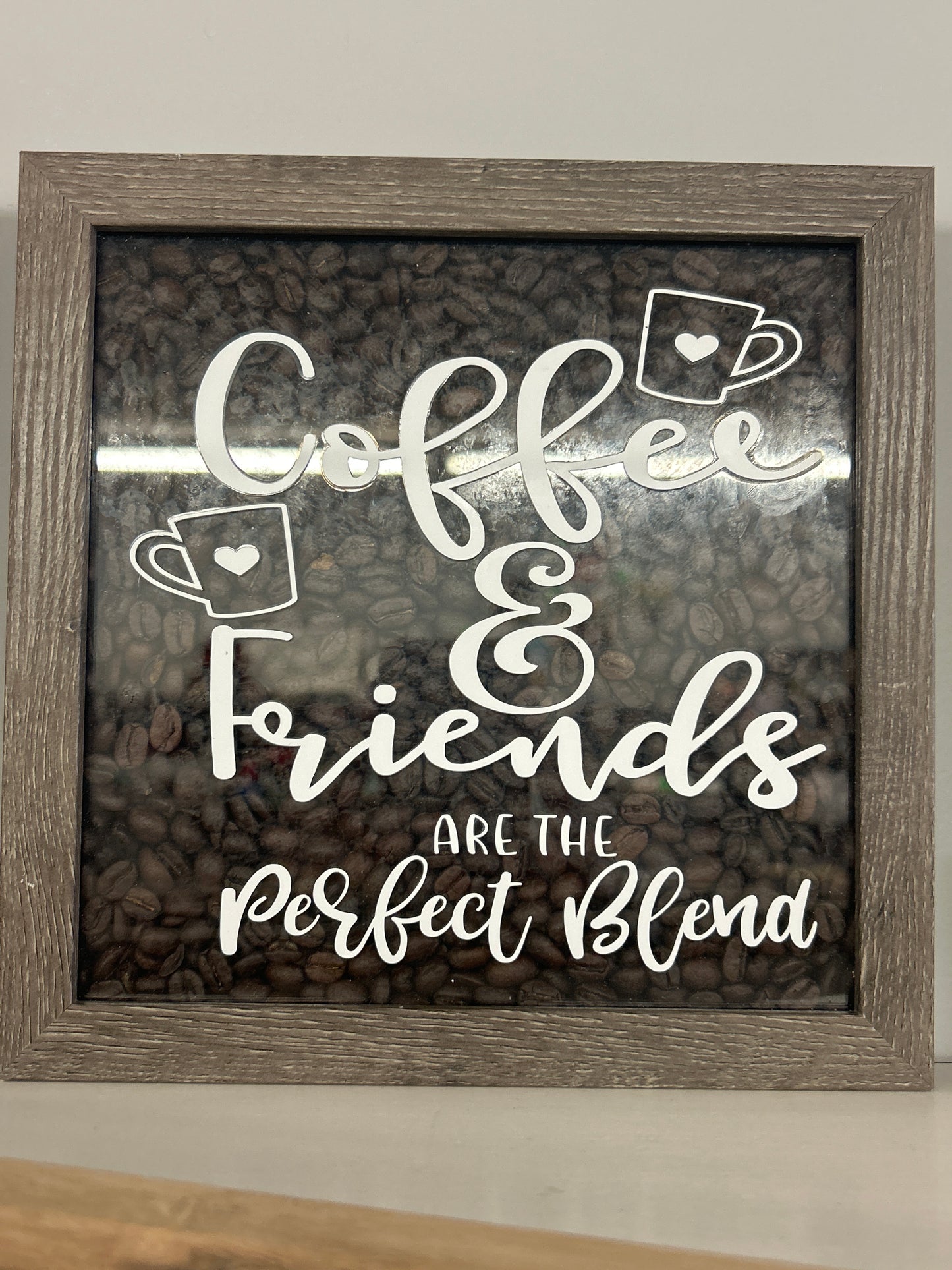 Coffee & Friends - Coffee Bean - Shadow Box