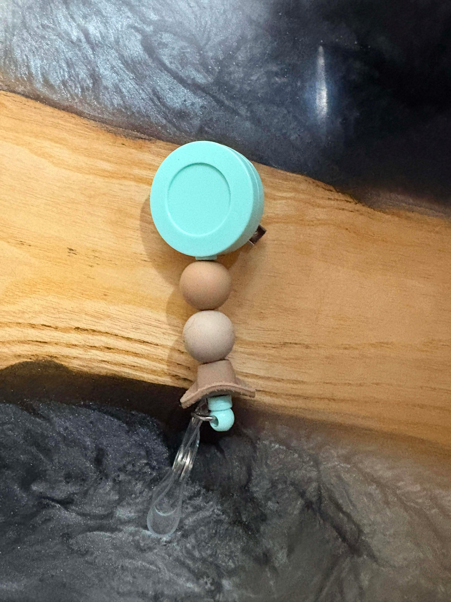 ID Badge Beaded