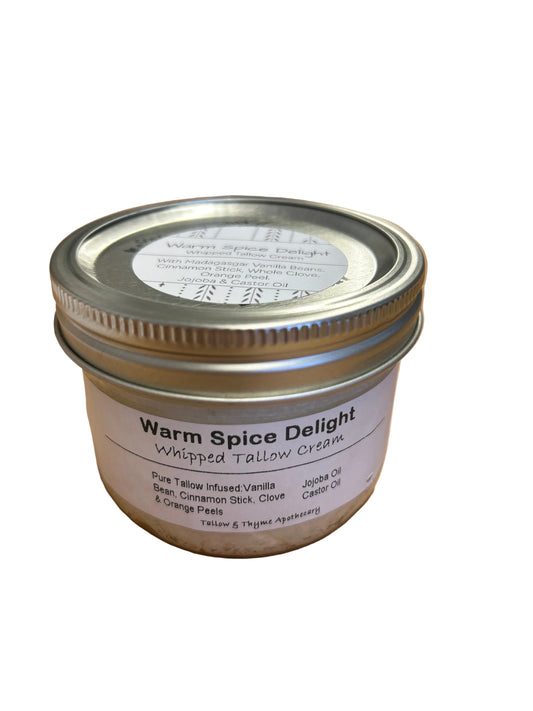 Warm Spice Delight Tallow Lotion