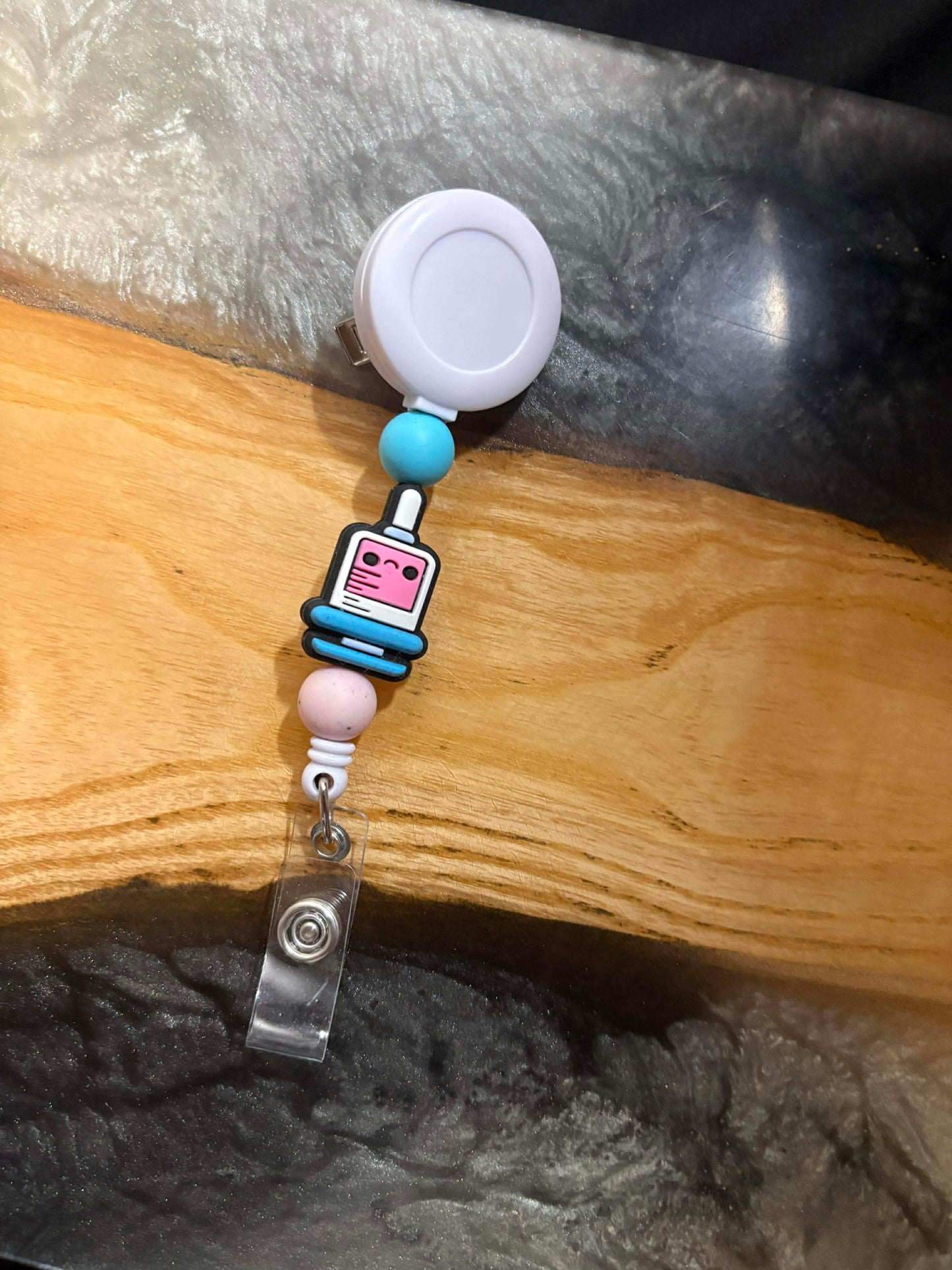 ID Badge Beaded