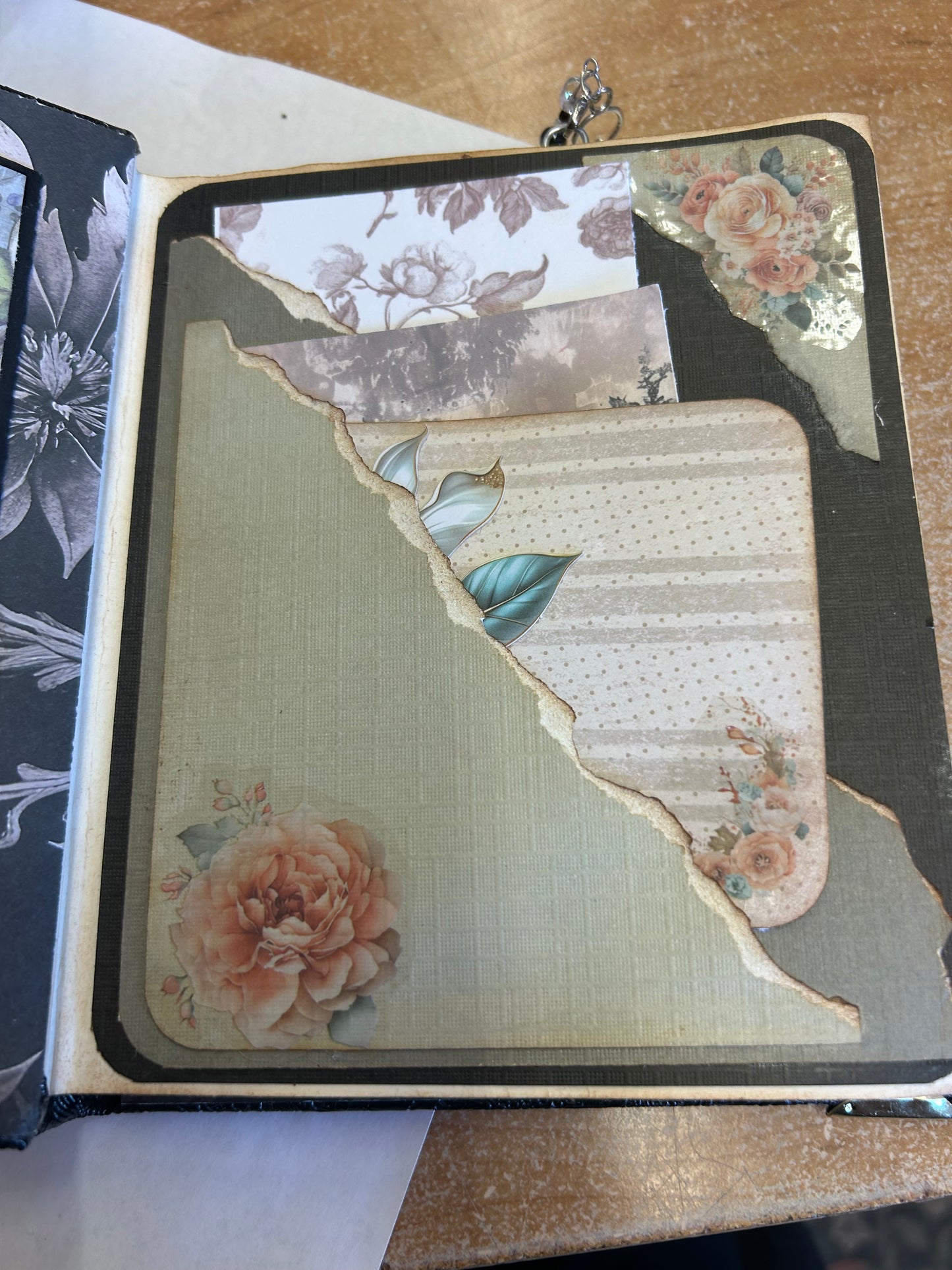 Black With Charms Junk Journal