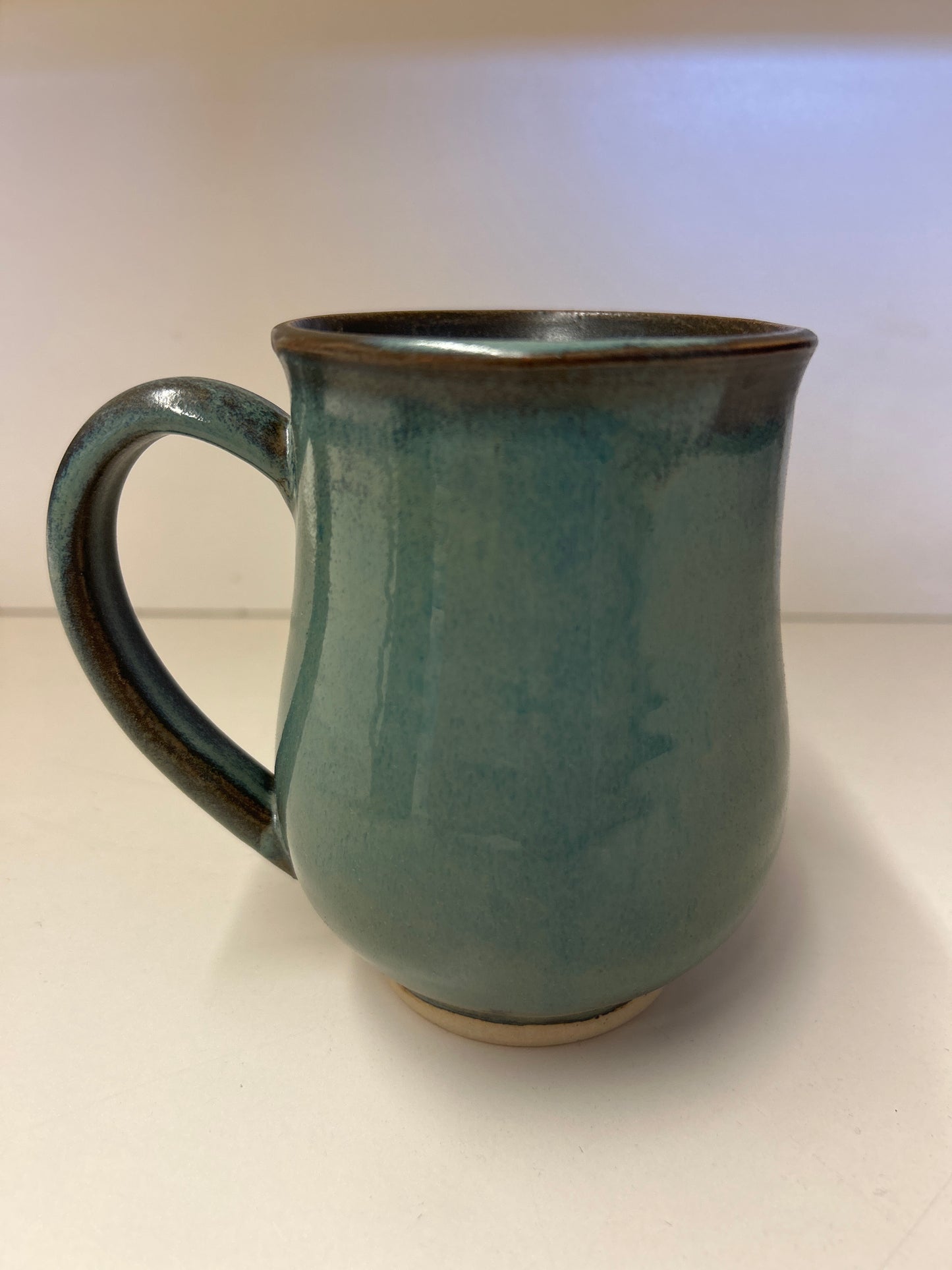 Blue Pottery Mug -14oz