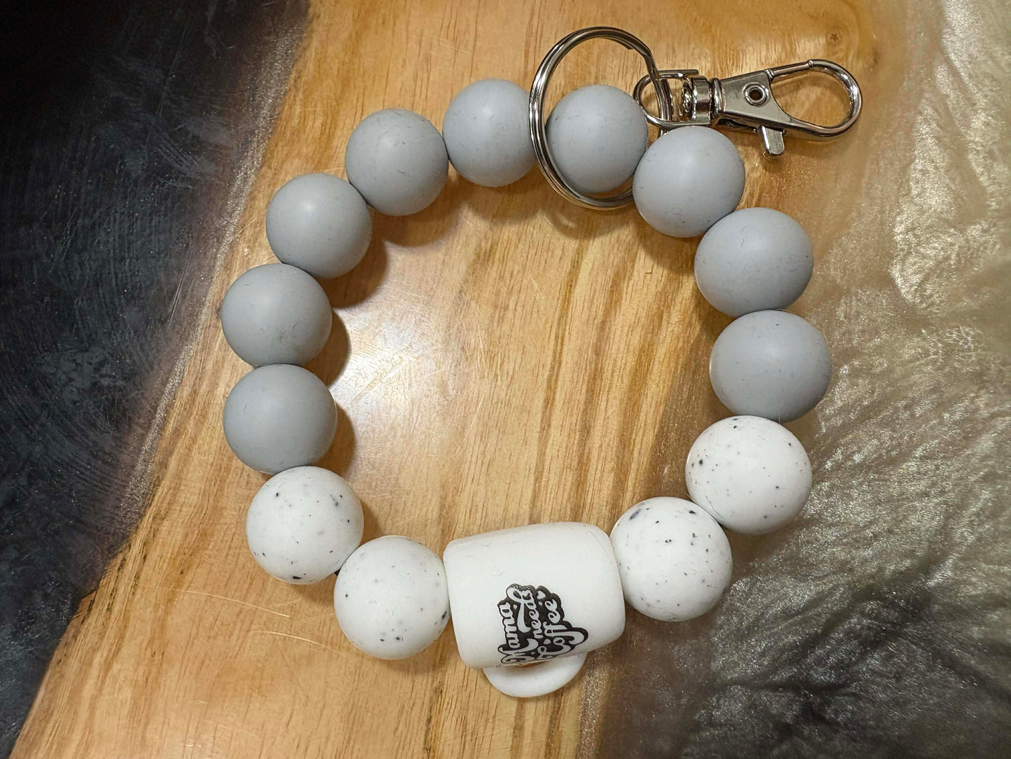 Silicone Bead Wristlet