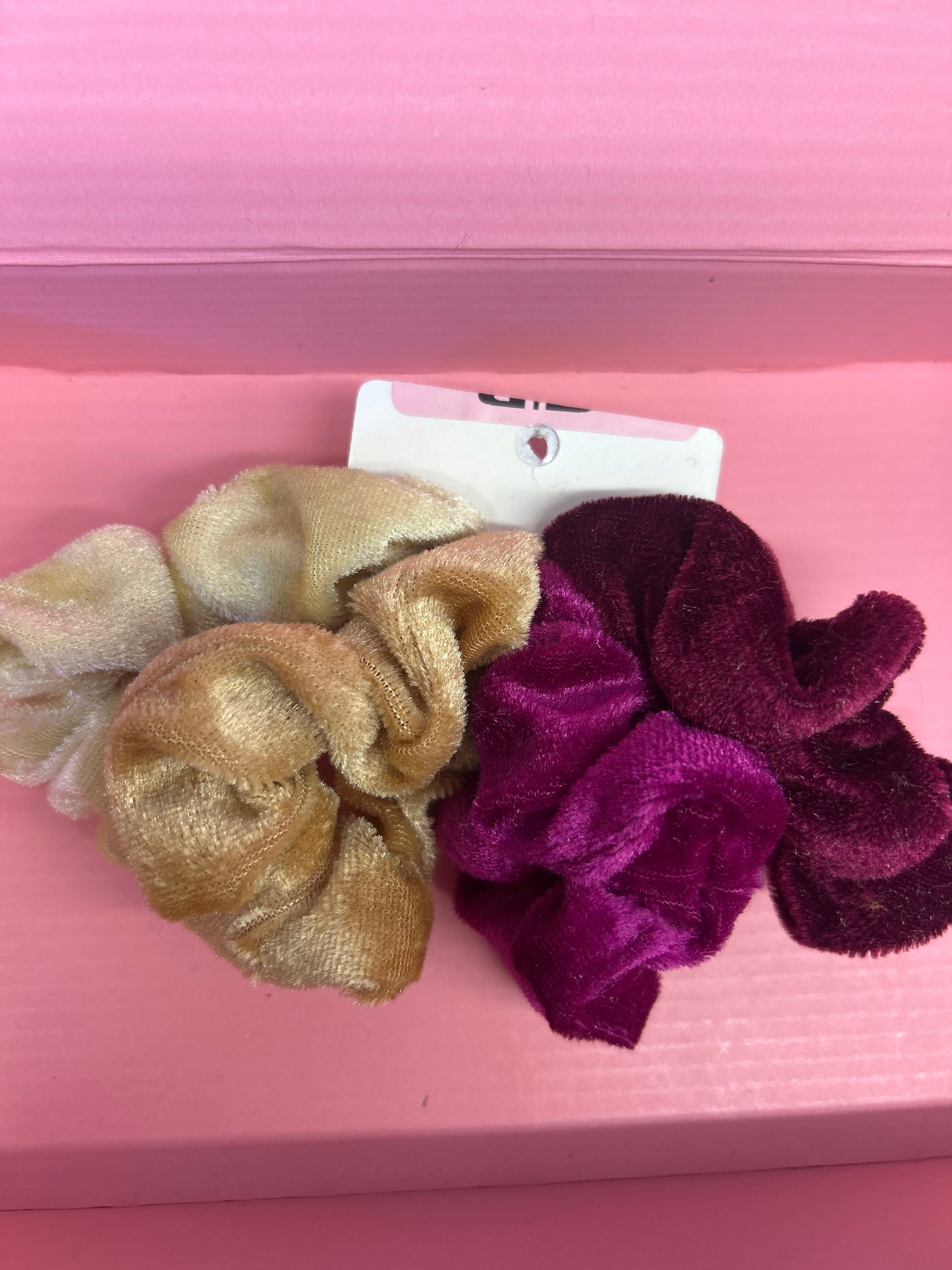 Scrunchies 4 Packs- pick your colour set