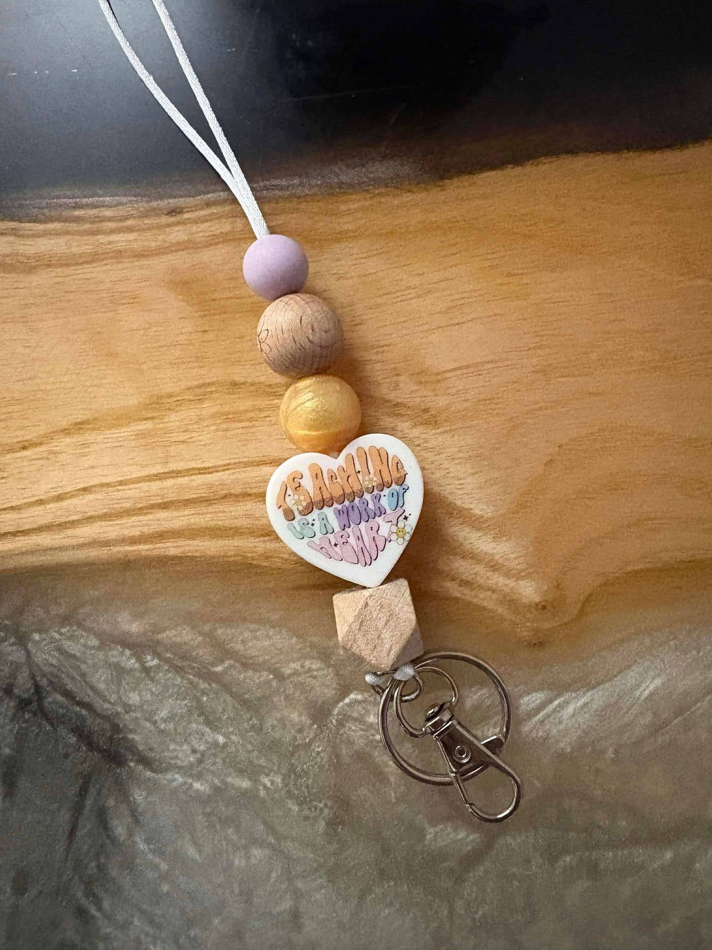 Silicone Bead Lanyards