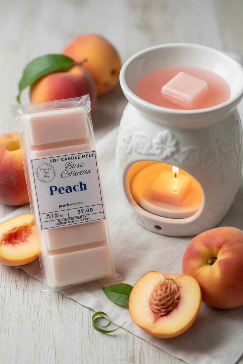 Peach Candle Melt - Bliss Collection