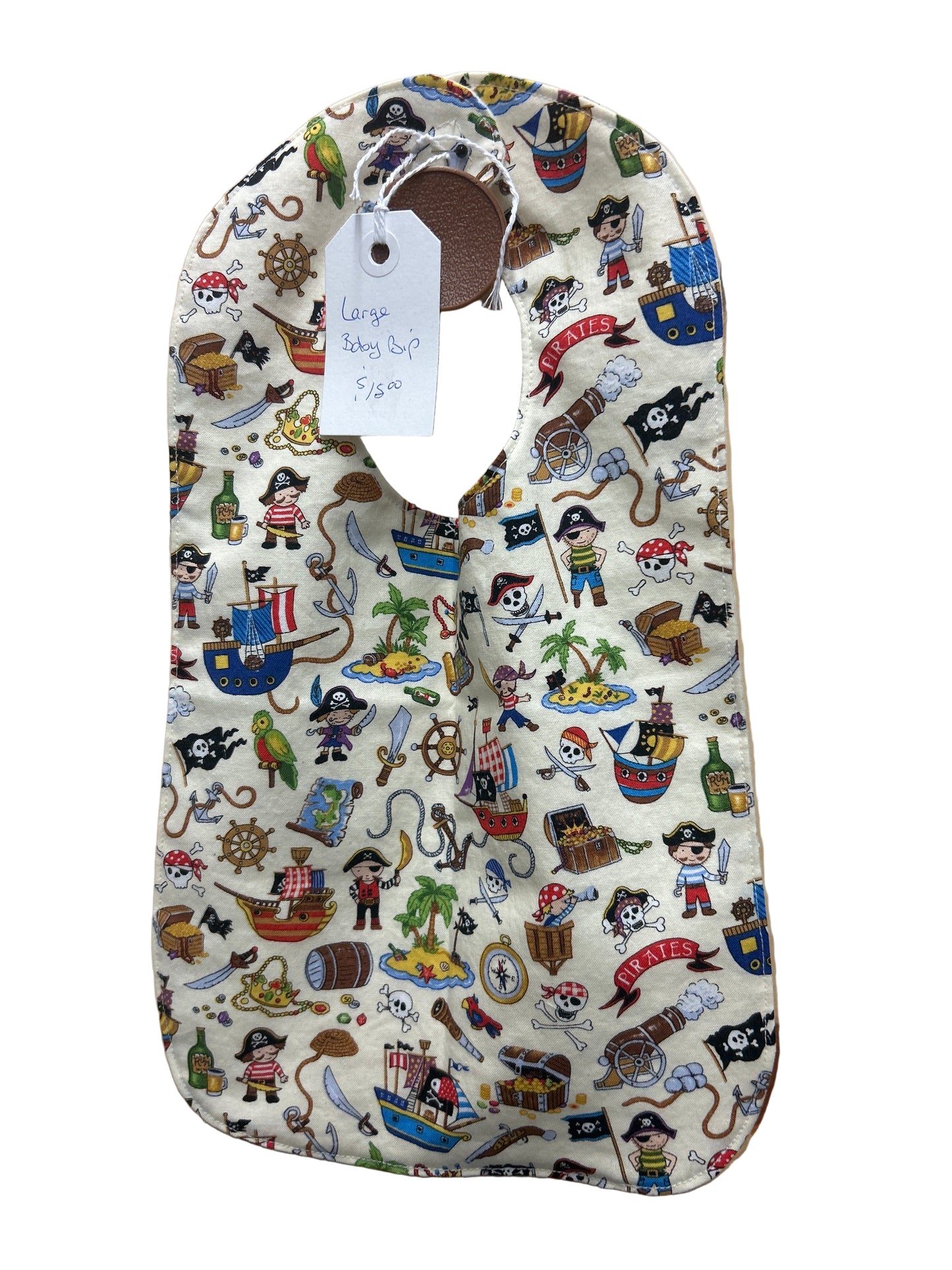 Pirate Baby Bib