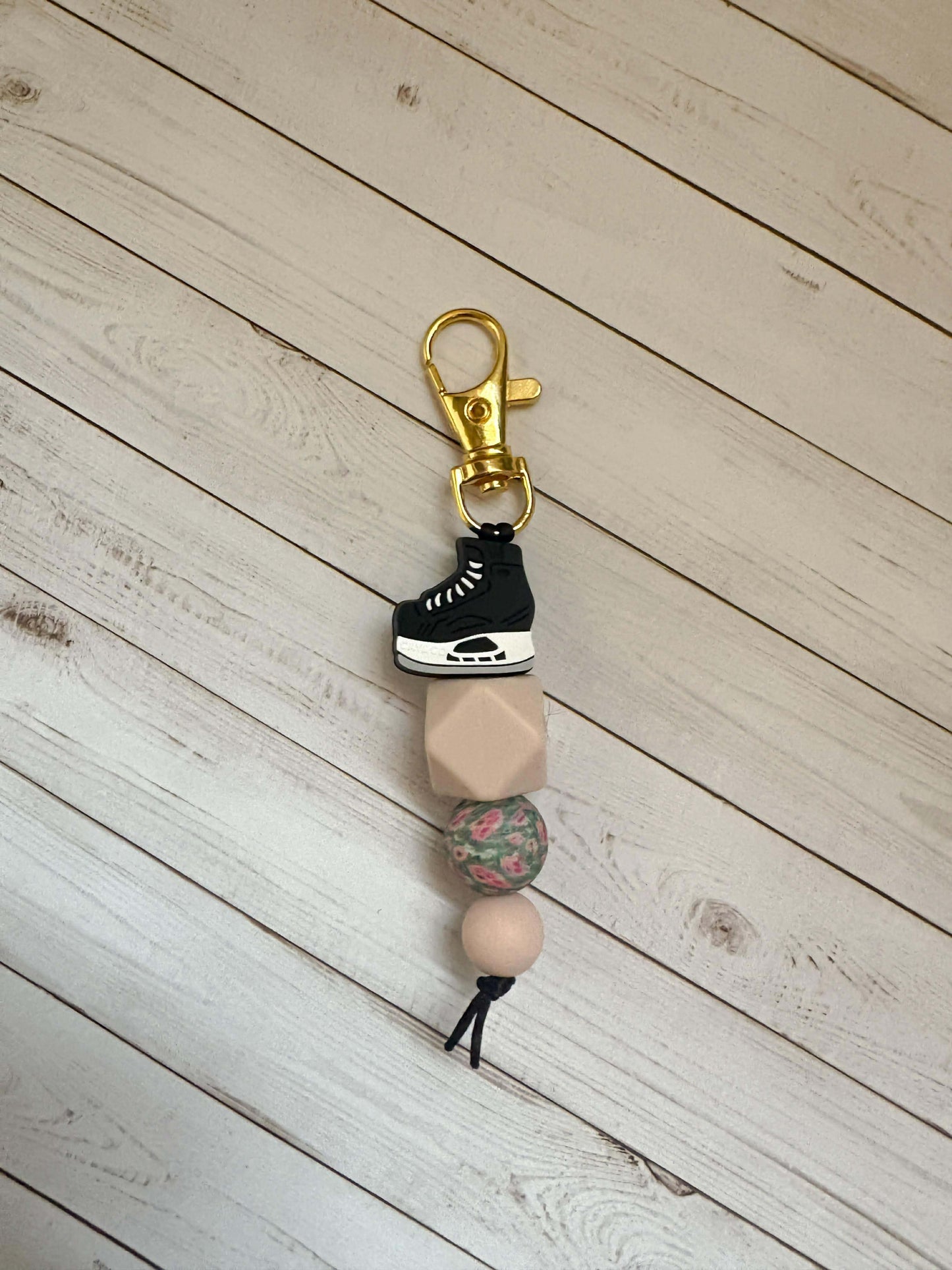 Silicone Bead Keychain
