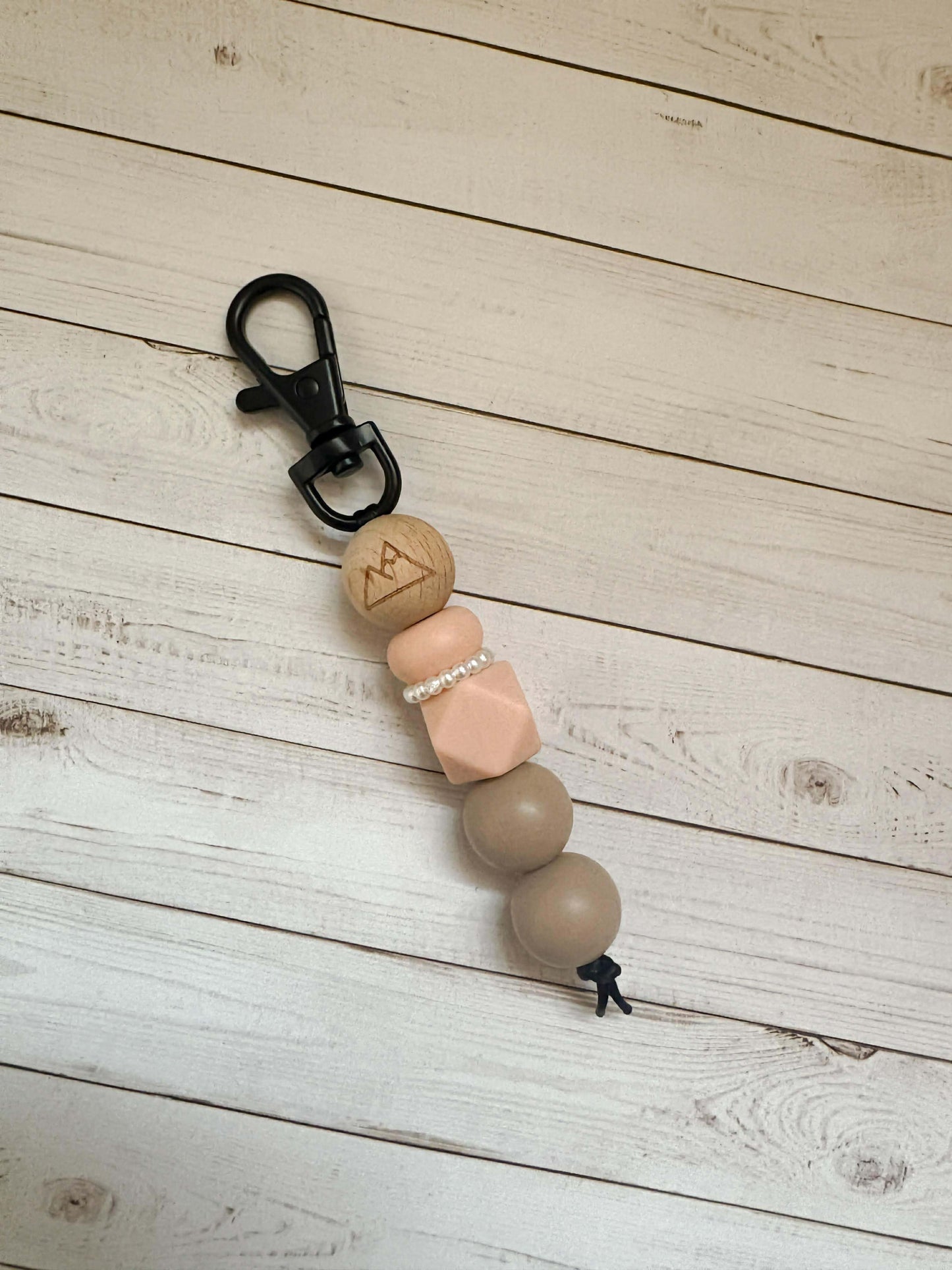 Silicone Bead Keychain
