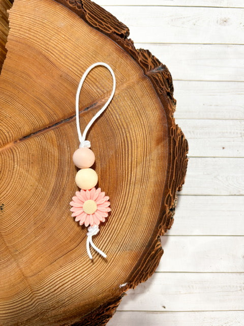 Silicone beaded zipper pulls