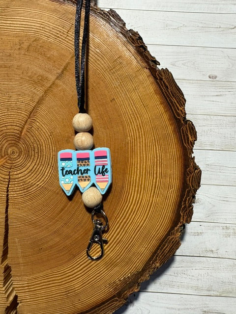 Silicone Bead Lanyards