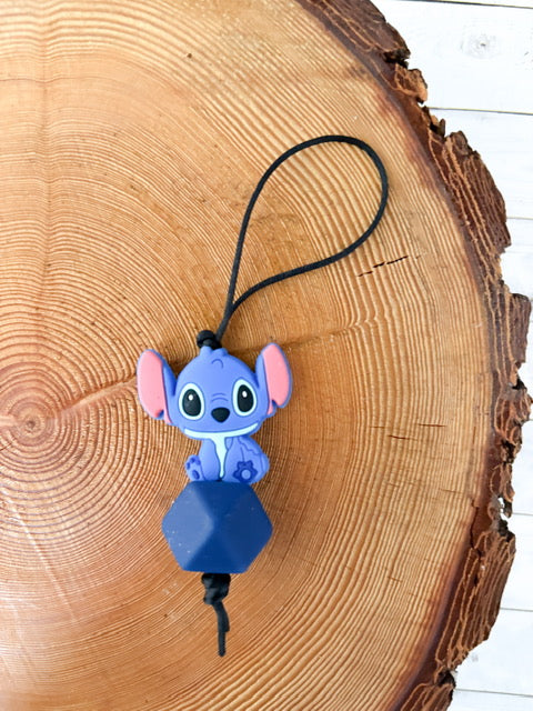 Silicone beaded zipper pulls