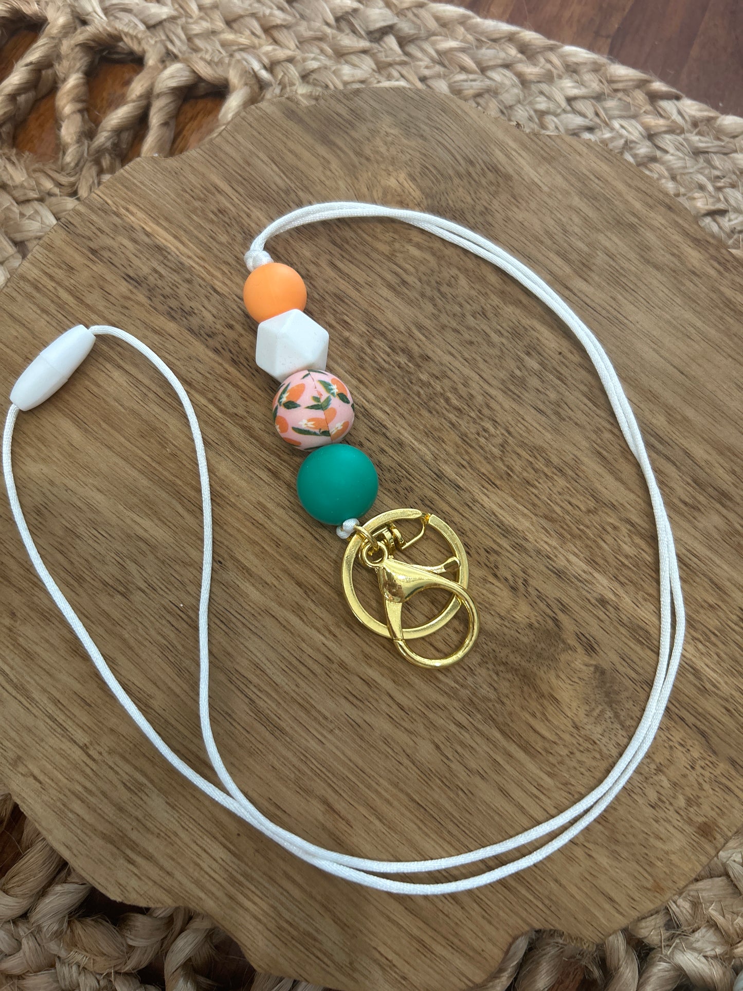 Silicone Bead Lanyards