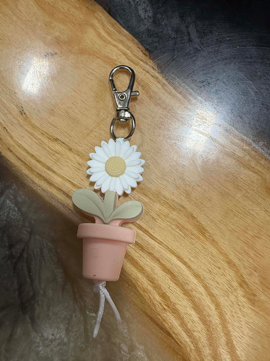 Silicone Bead Keychain
