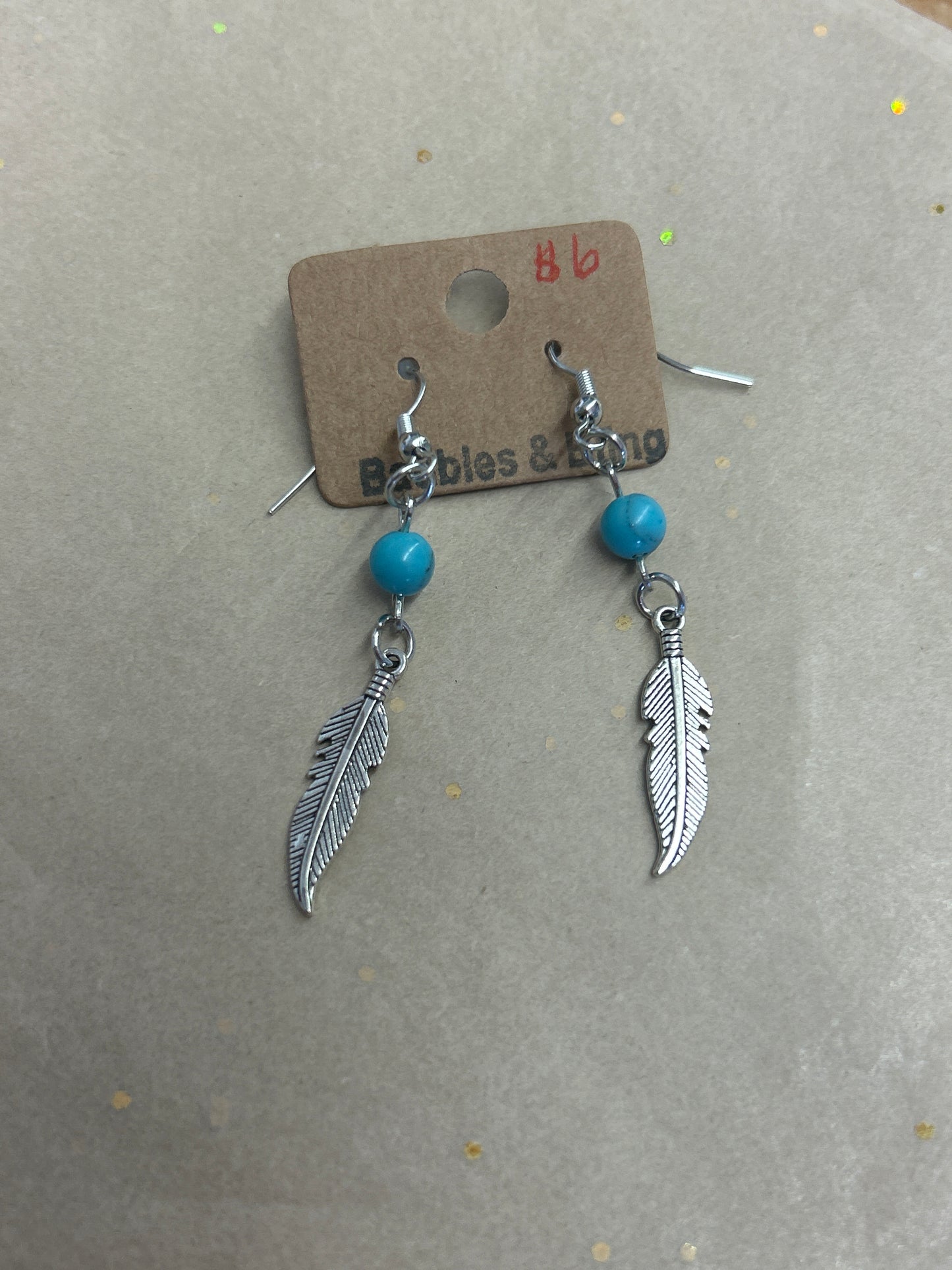 Turquoise ear rings