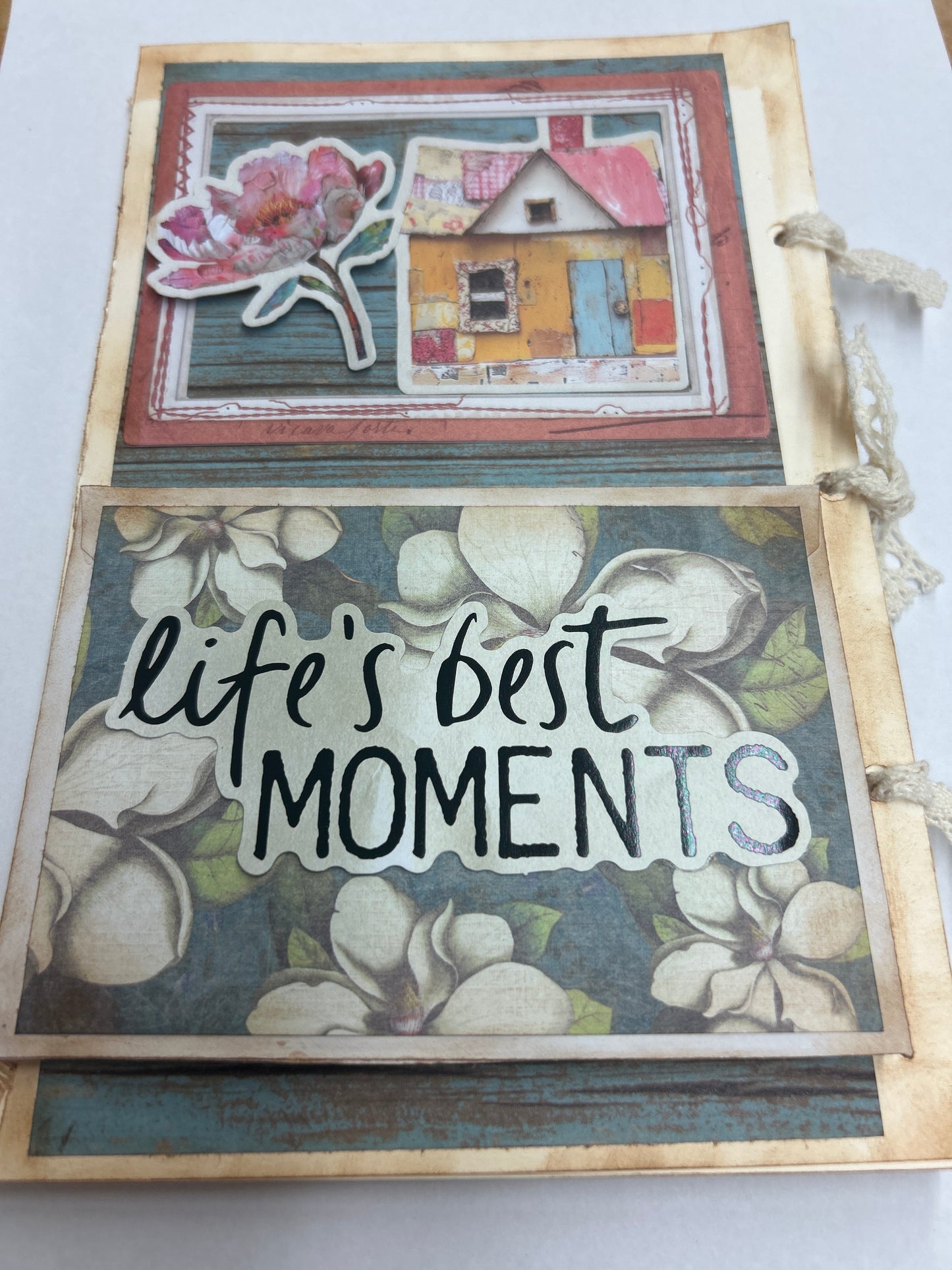 Tear into the fun - cut loose and celebrate junk journal