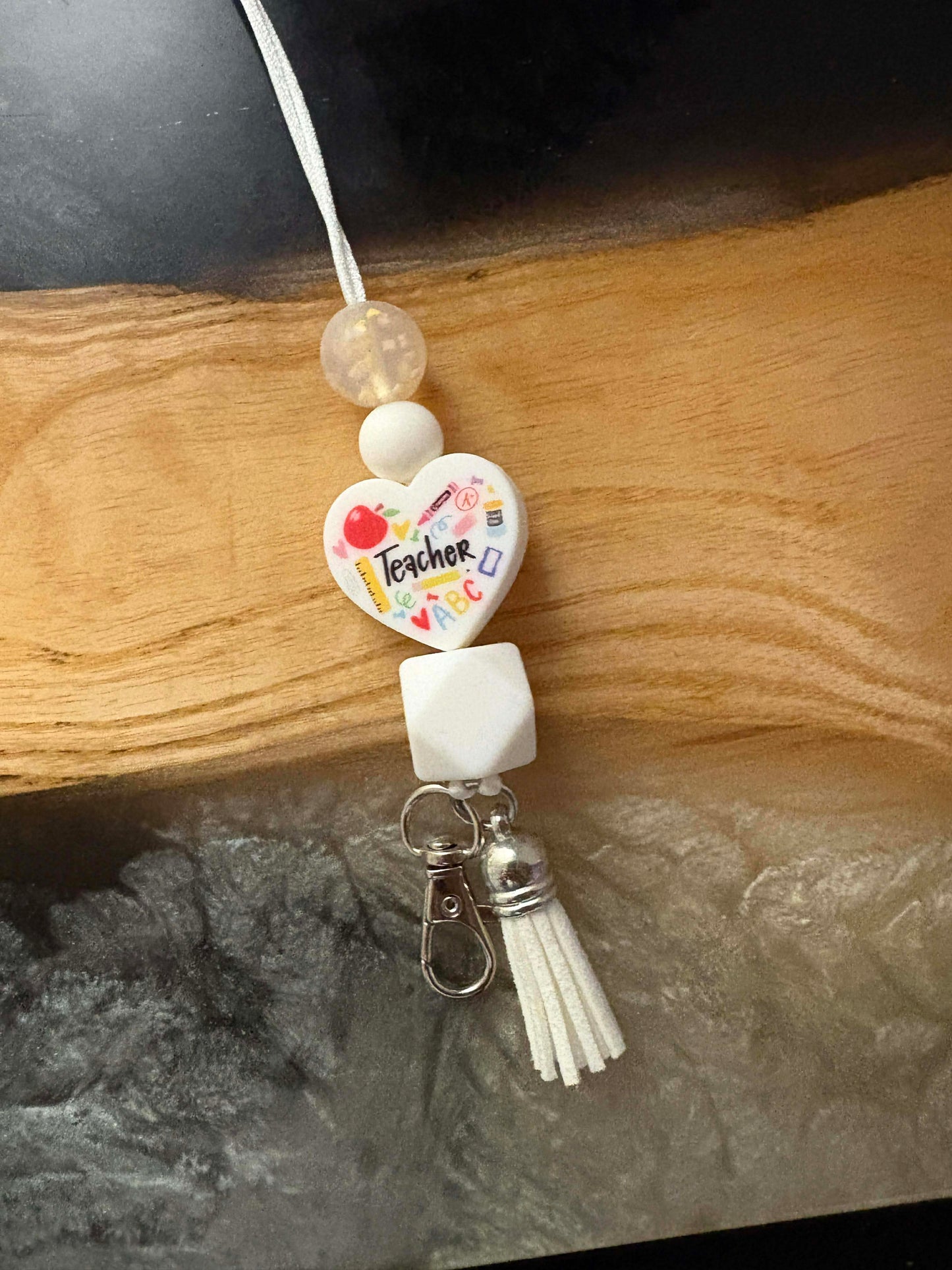 Silicone Bead Lanyards