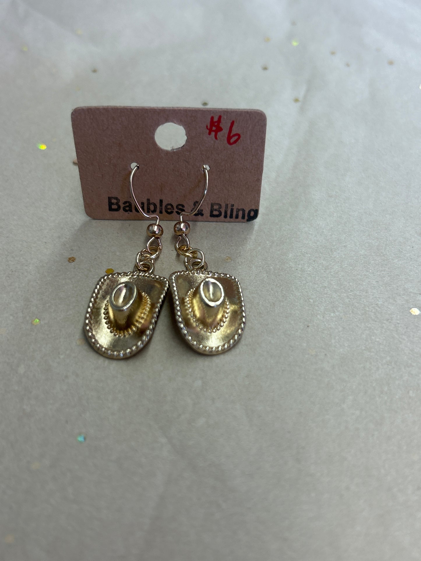 Gold style ear rings