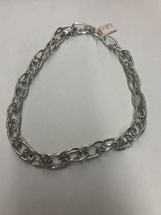 Double Silver Link Chain