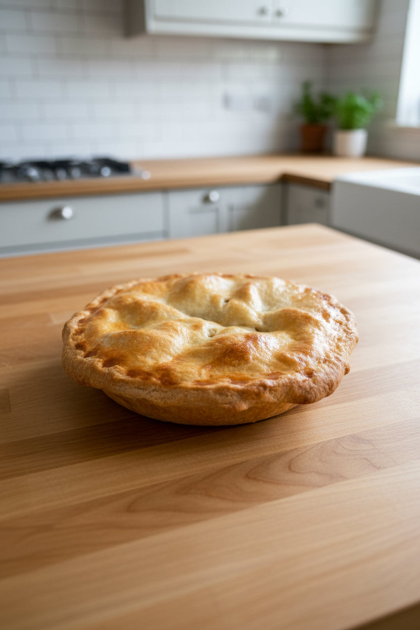 Apple Pie with Sourdough Crust