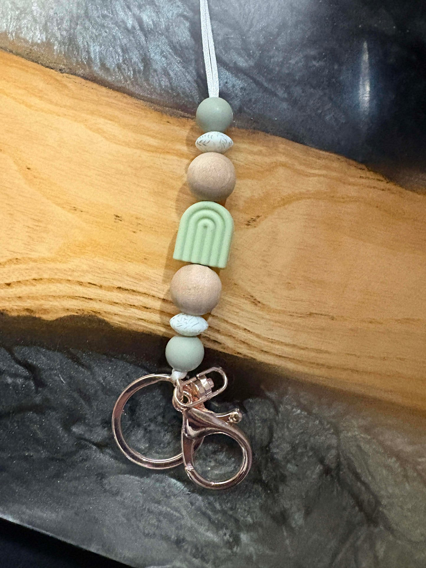 Silicone Bead Lanyards