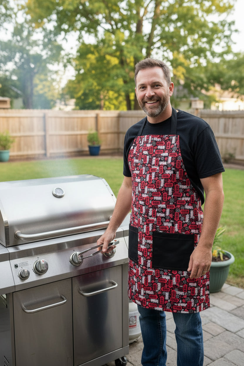 Reversible Mens apron